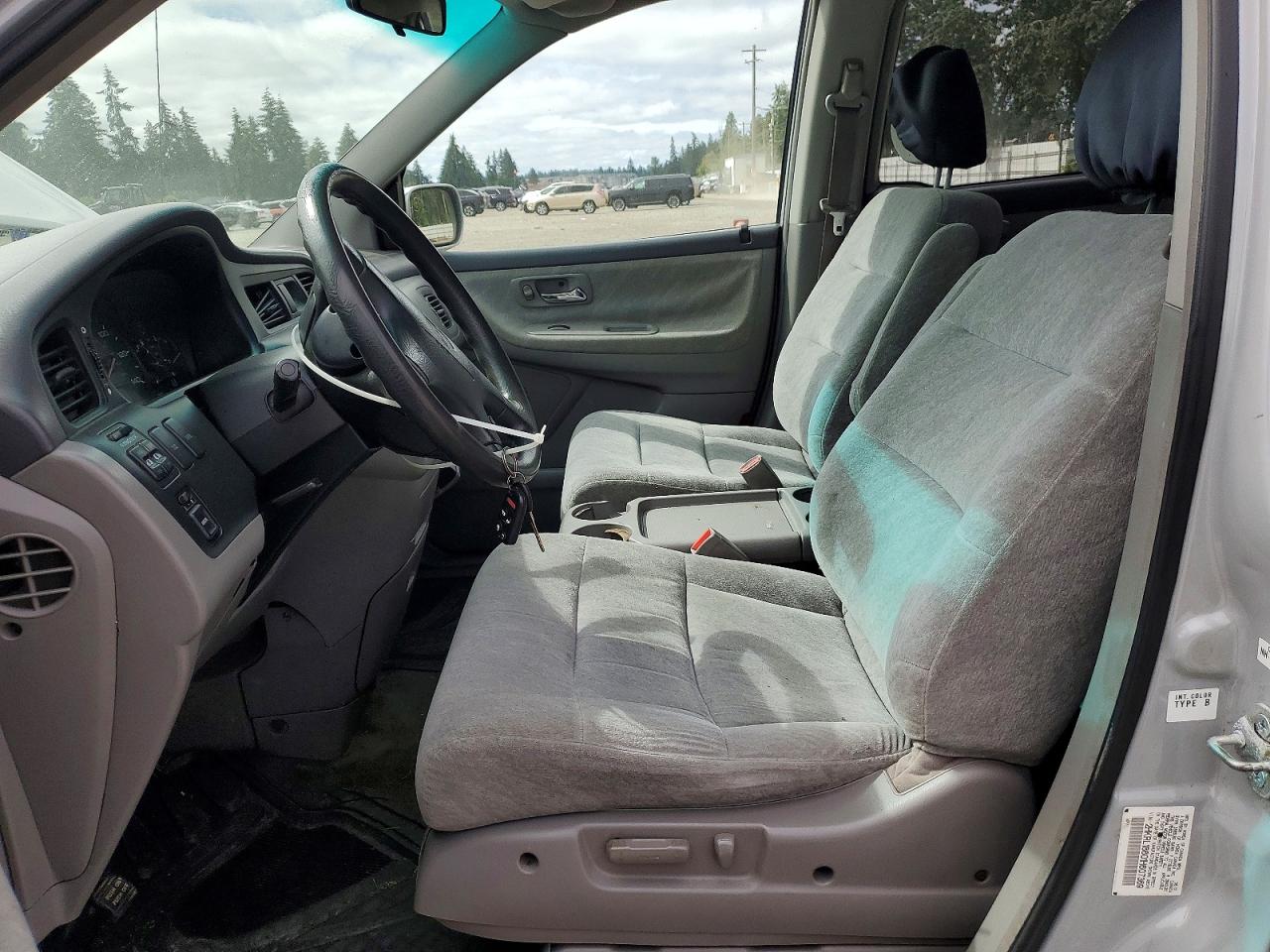 2001 Honda Odyssey Ex Silver vin: 2HKRL18601H607369