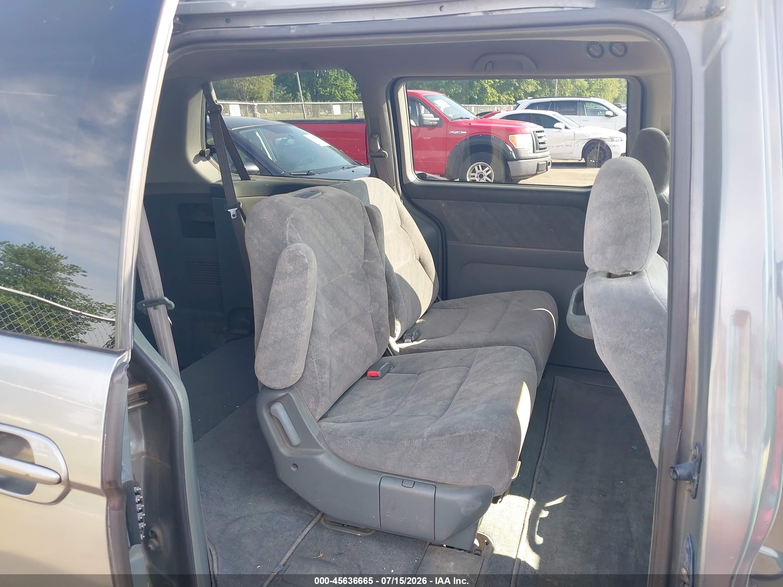 2002 Honda Odyssey Ex Gray vin: 2HKRL18602H502624