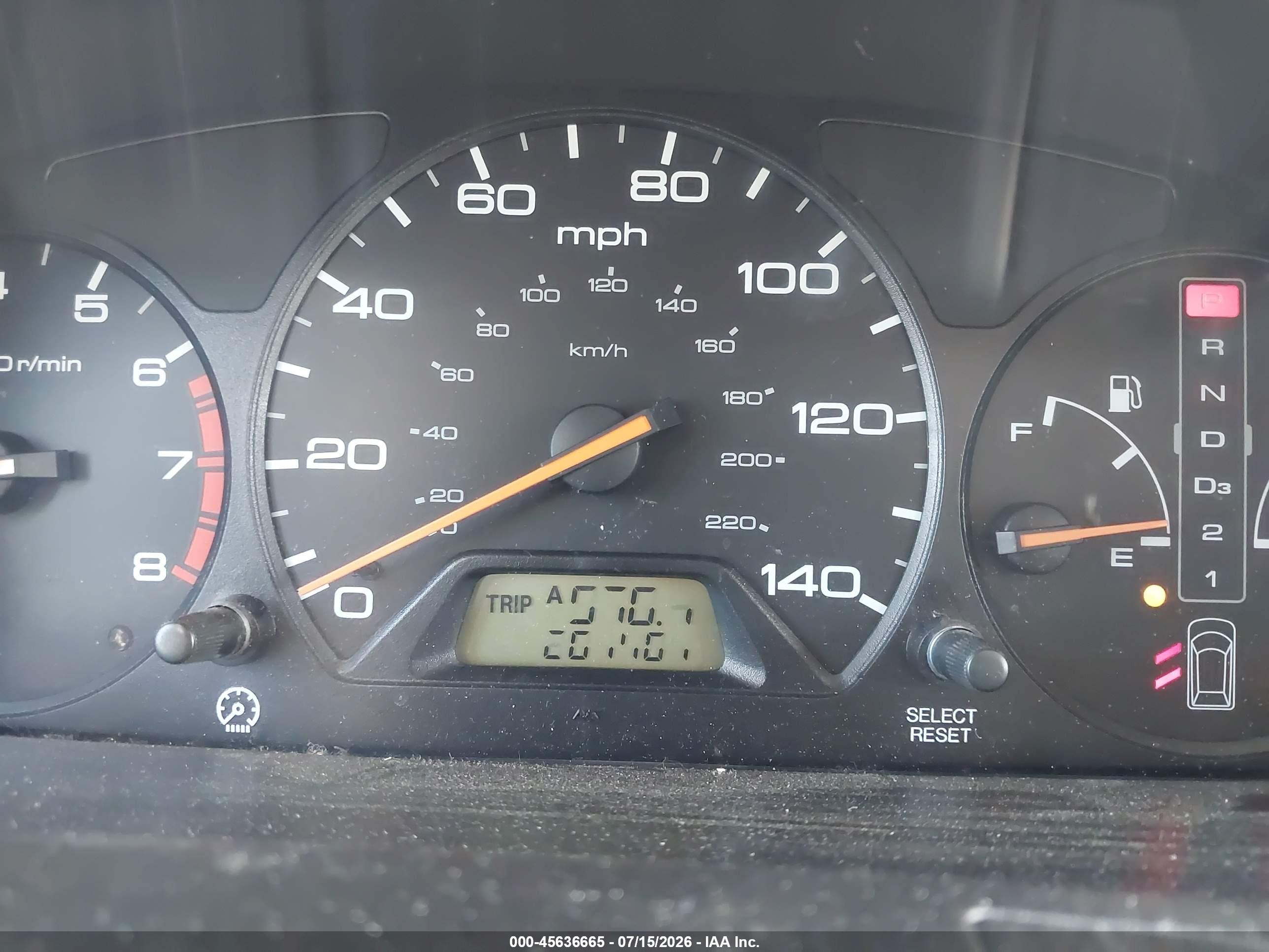2002 Honda Odyssey Ex Gray vin: 2HKRL18602H502624