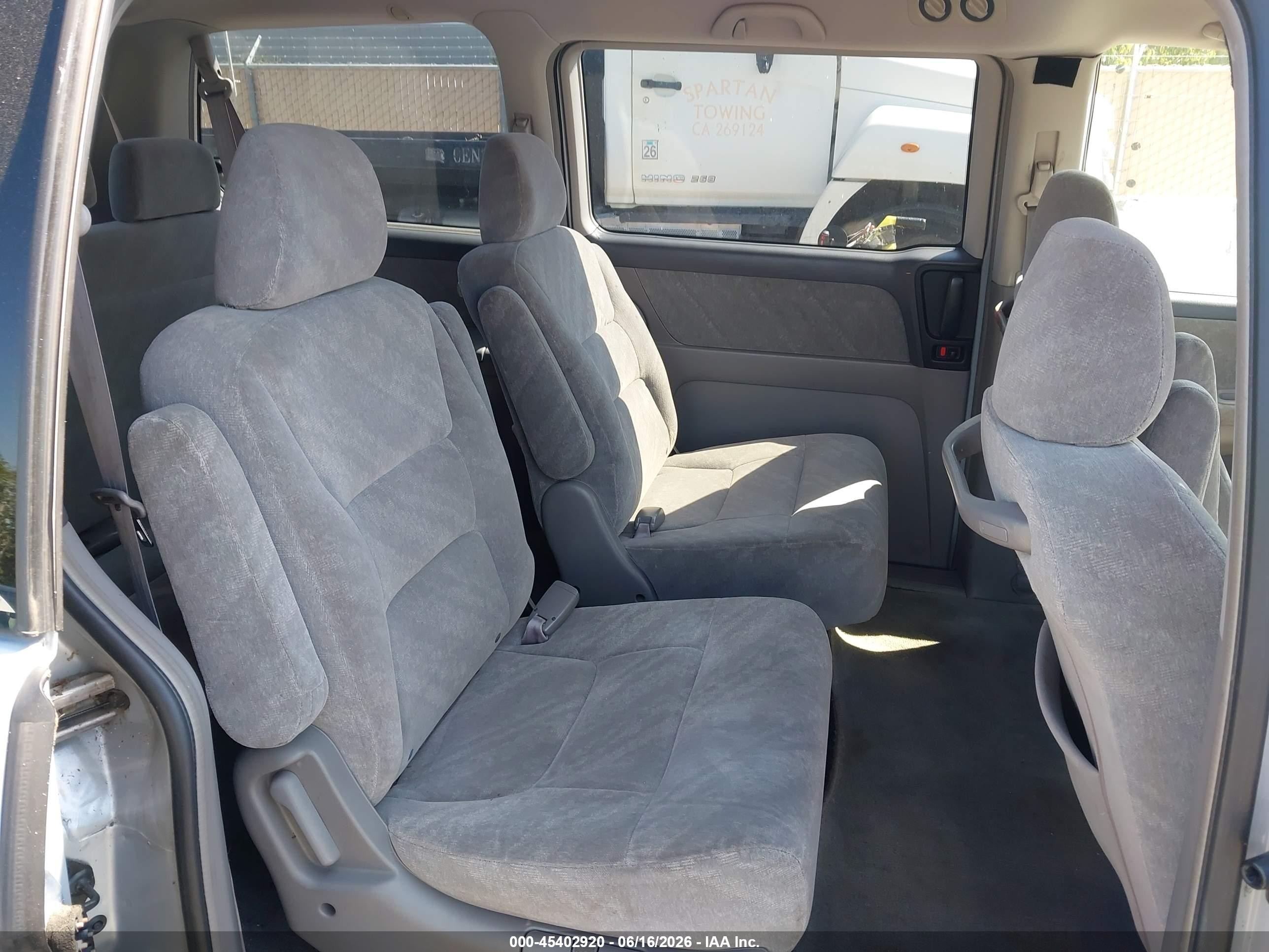 2002 Honda Odyssey Ex Silver vin: 2HKRL18602H533243