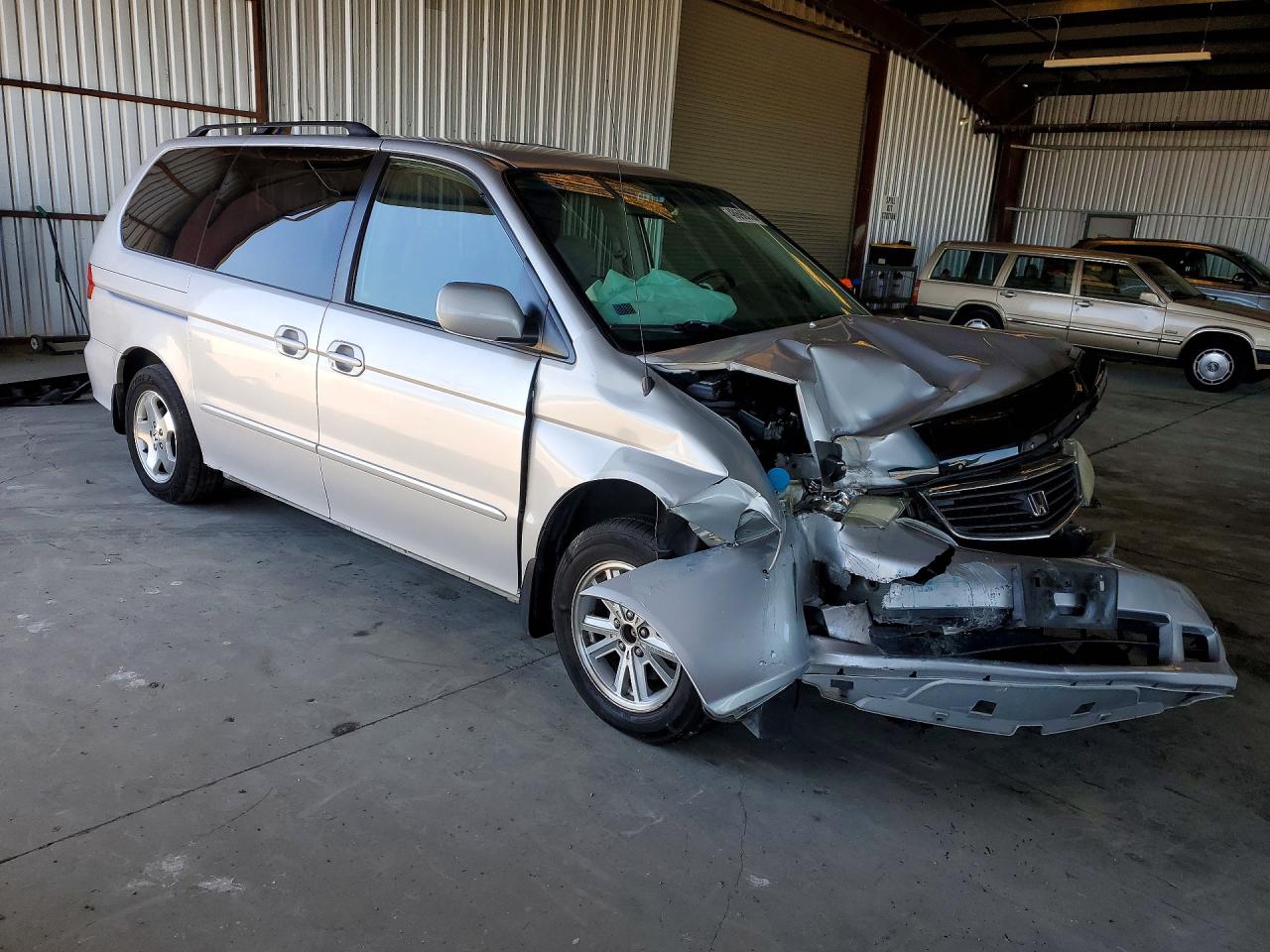 2001 Honda Odyssey Ex Silver vin: 2HKRL18611H537249