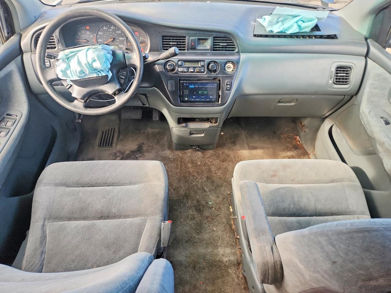 2001 Honda Odyssey Ex Silver vin: 2HKRL18611H616355