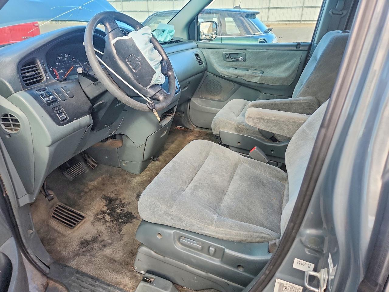 2001 Honda Odyssey Ex Silver vin: 2HKRL18611H616355
