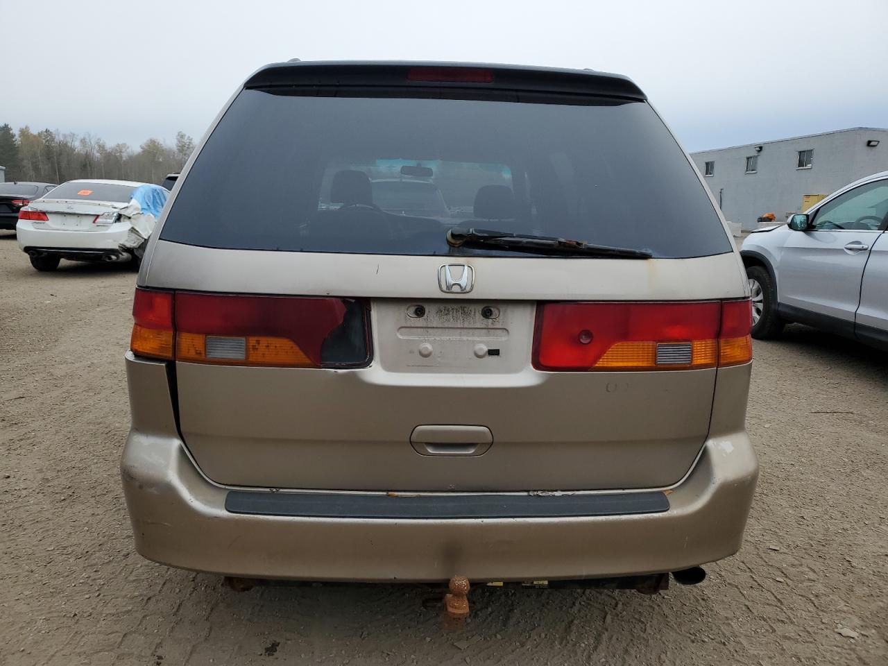 2003 Honda Odyssey Ex Beige vin: 2HKRL18613H013103