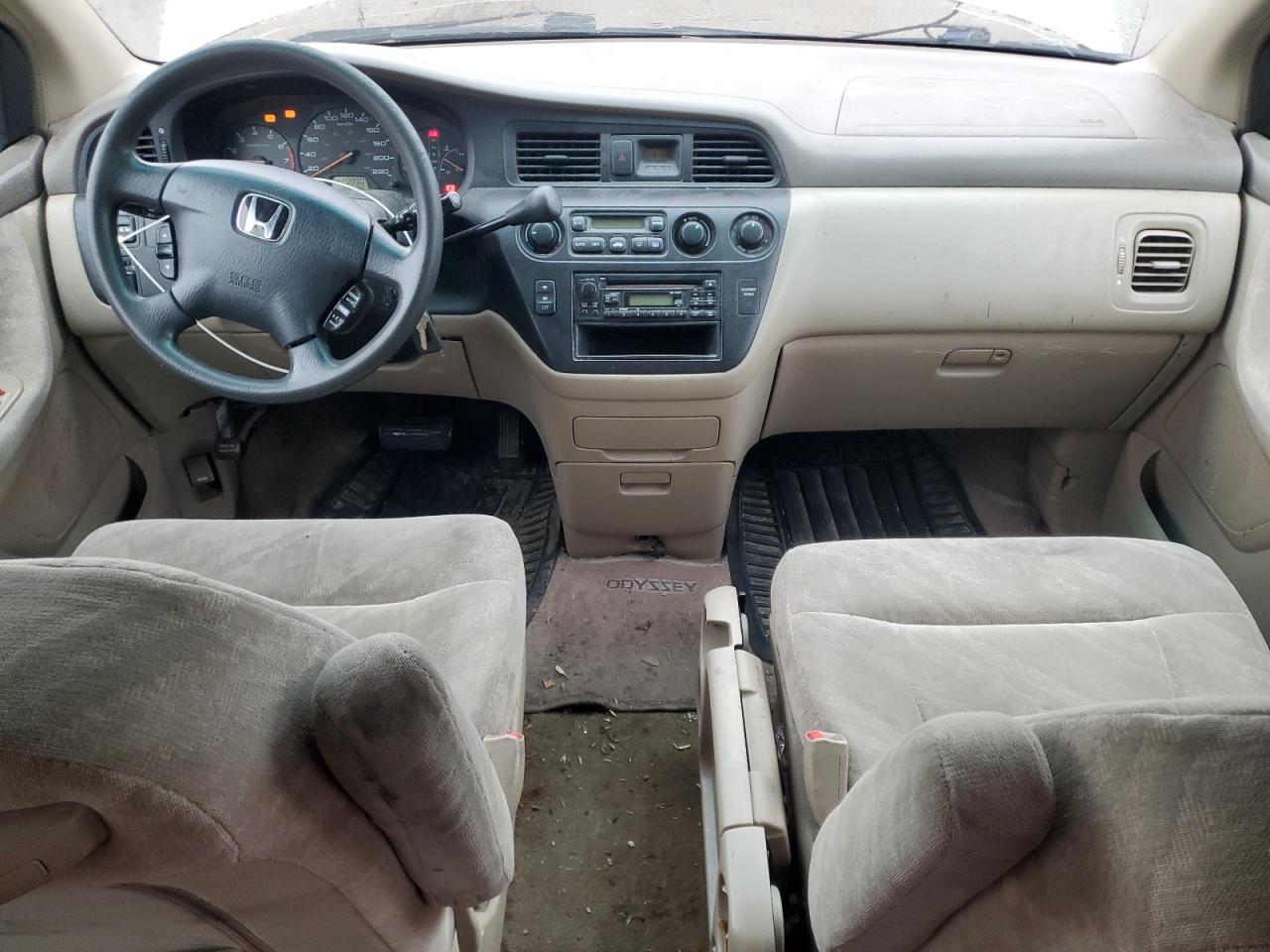 2003 Honda Odyssey Ex Beige vin: 2HKRL18613H013103