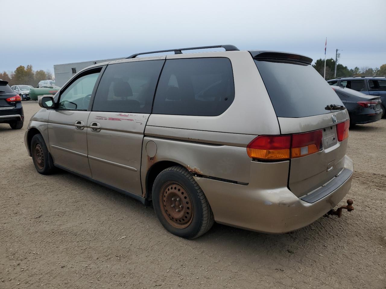 2003 Honda Odyssey Ex Beige vin: 2HKRL18613H013103
