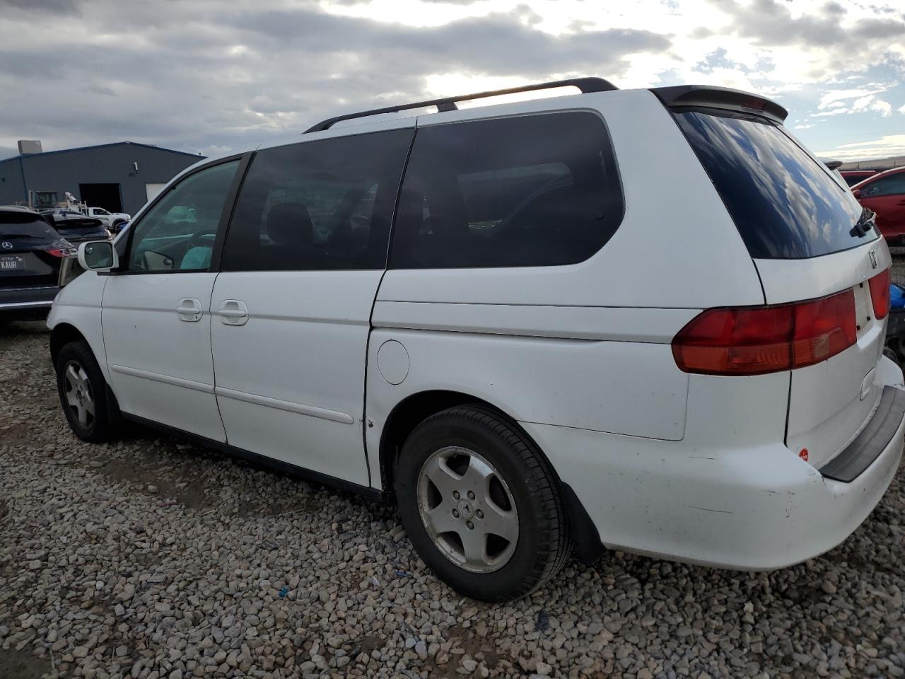 2000 Honda Odyssey Ex White vin: 2HKRL1861YH577034