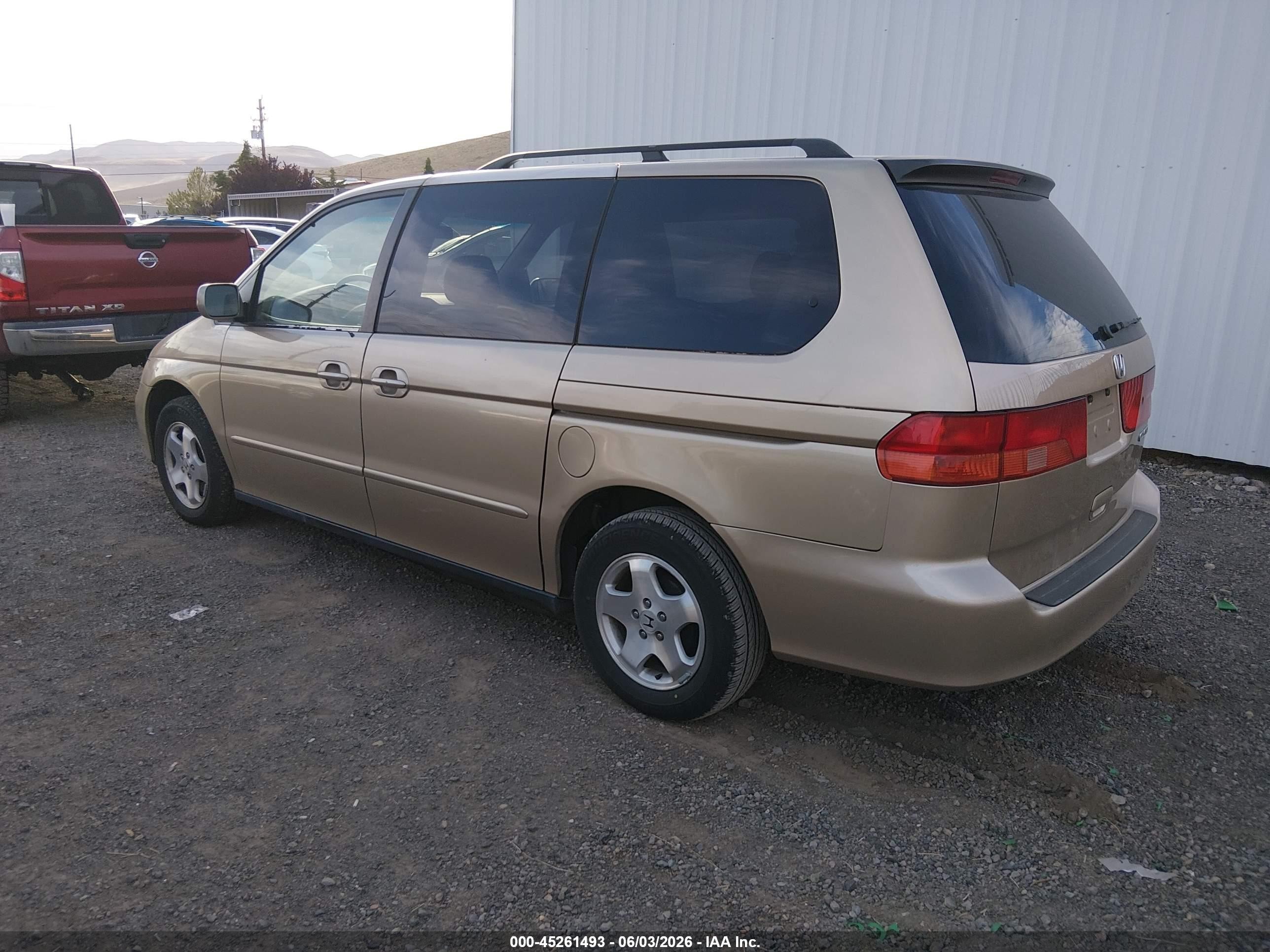 1999 Honda Odyssey Ex Gold vin: 2HKRL1862XH514703