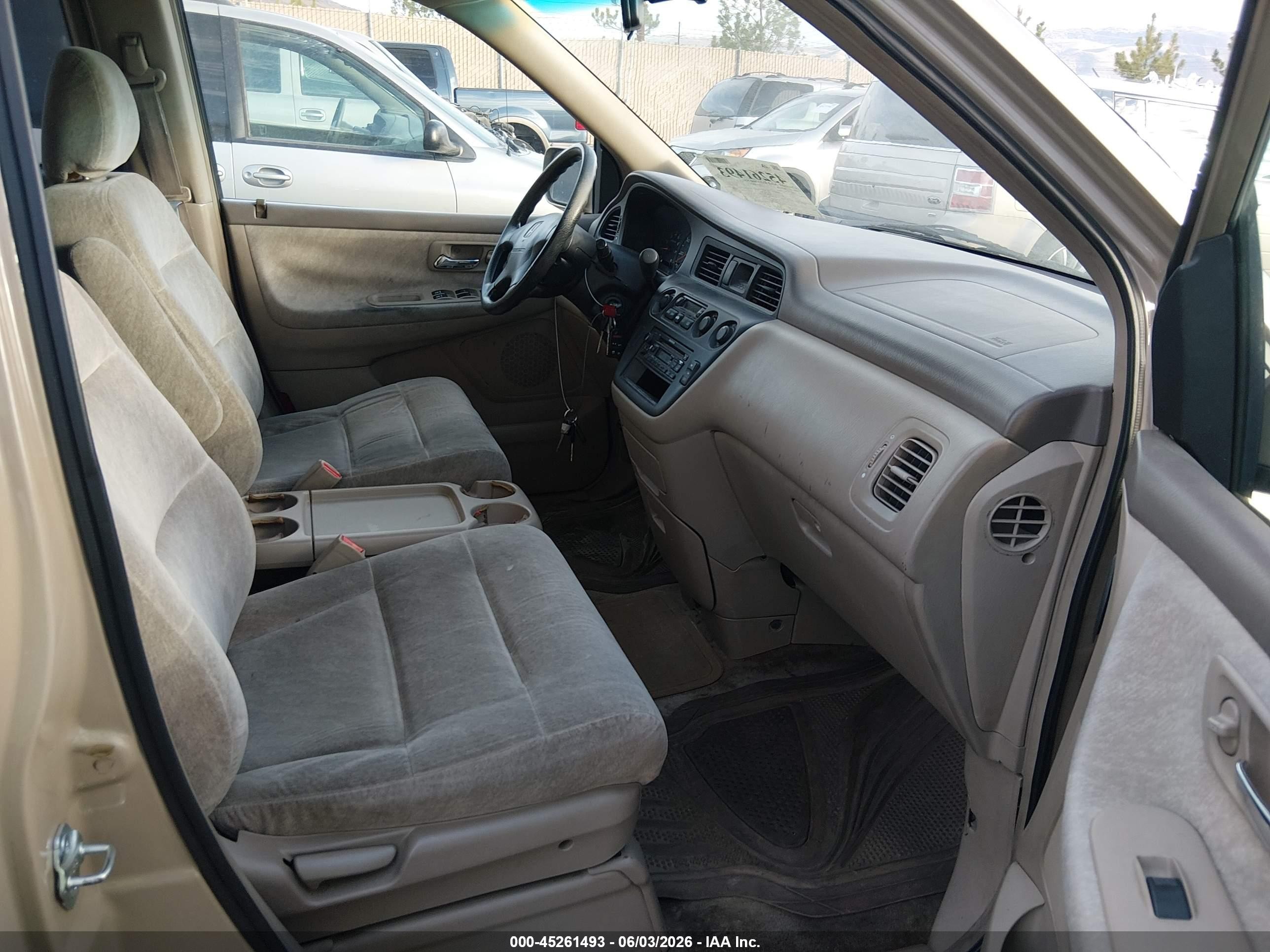 1999 Honda Odyssey Ex Gold vin: 2HKRL1862XH514703