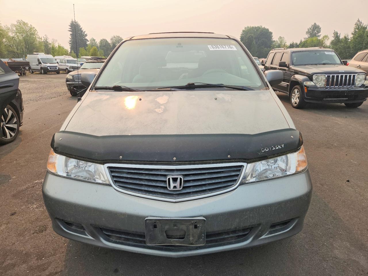 2000 Honda Odyssey Ex Green vin: 2HKRL1862YH554460