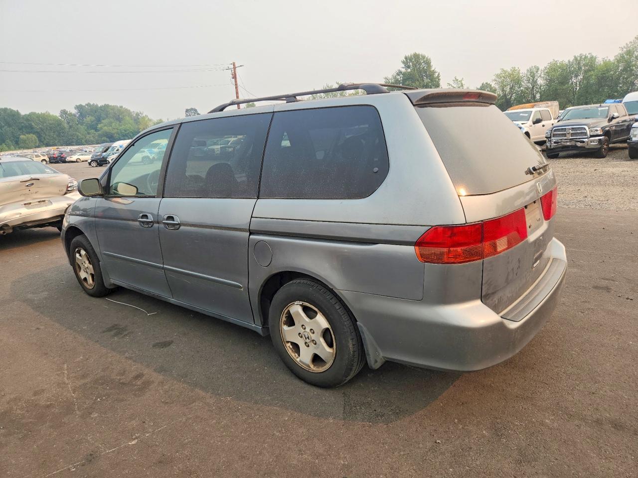 2000 Honda Odyssey Ex Green vin: 2HKRL1862YH554460