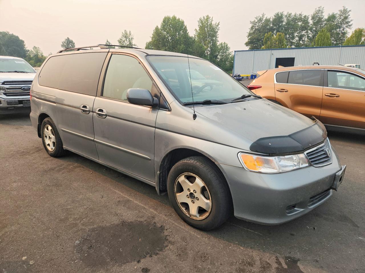 2000 Honda Odyssey Ex Green vin: 2HKRL1862YH554460