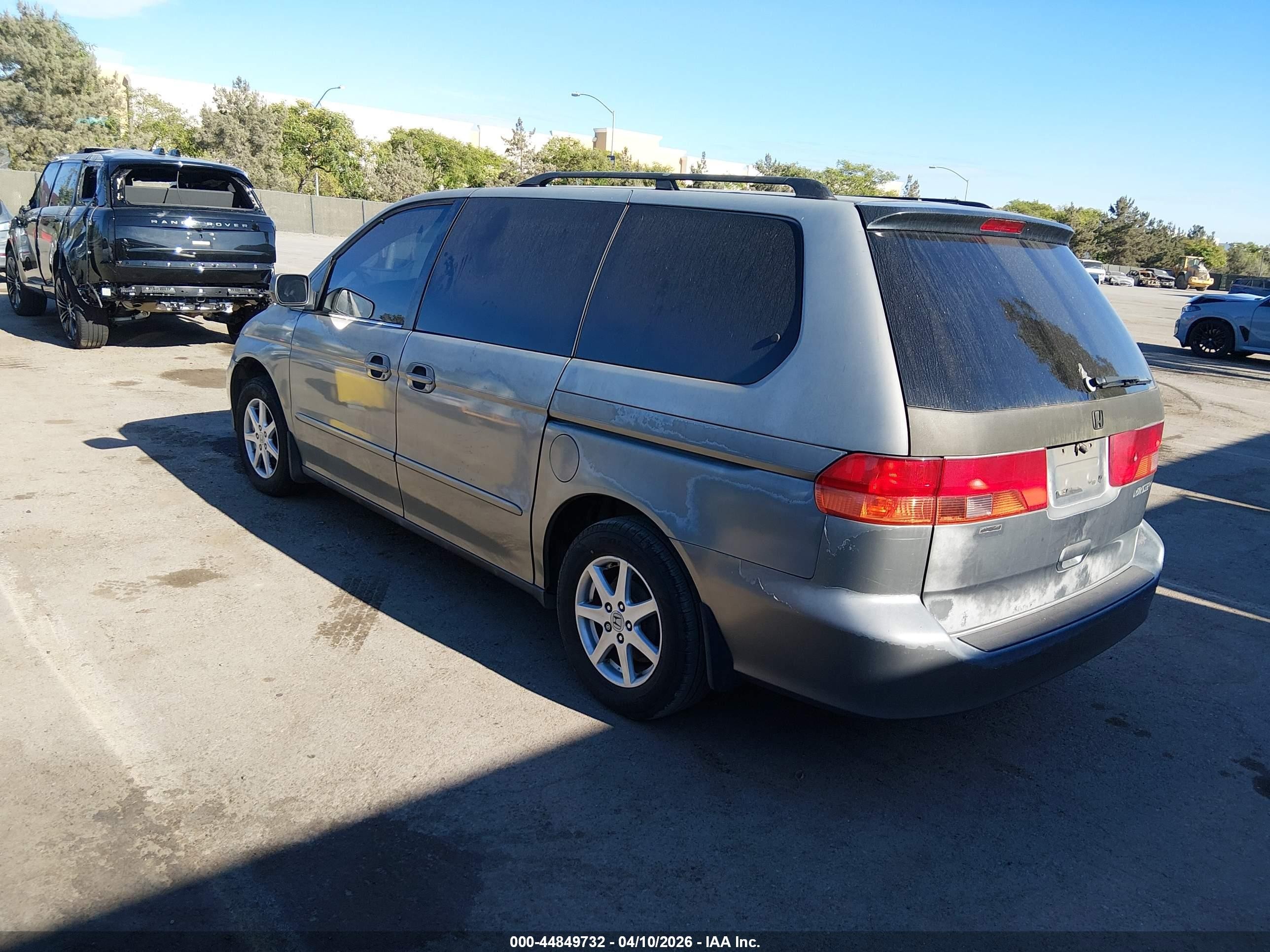 2000 Honda Odyssey Ex Серебряный vin: 2HKRL1862YH586308
