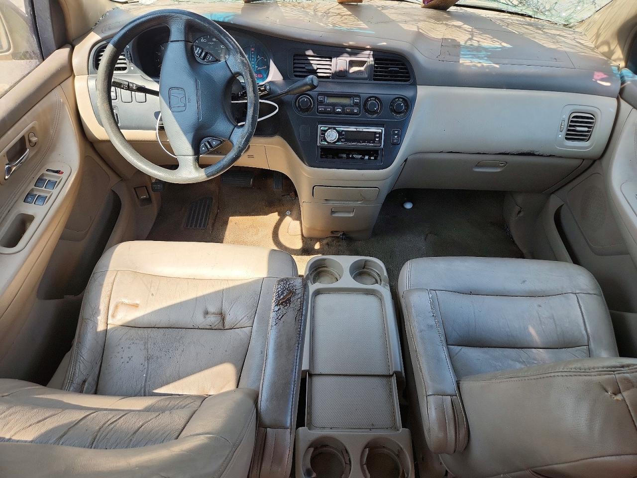 2001 Honda Odyssey Ex Золотой vin: 2HKRL18631H610413