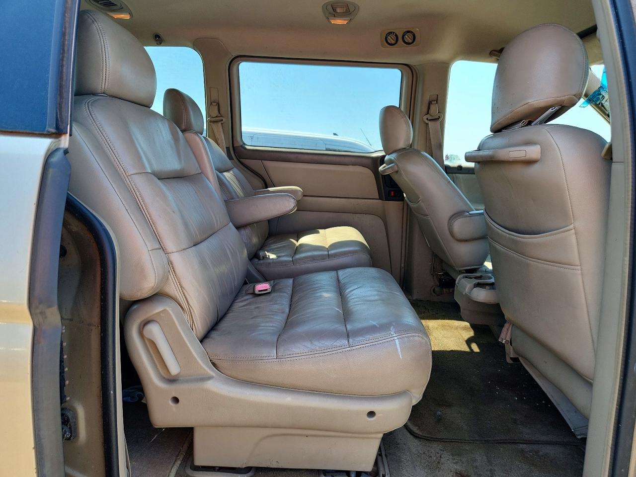 2001 Honda Odyssey Ex Золотой vin: 2HKRL18631H610413