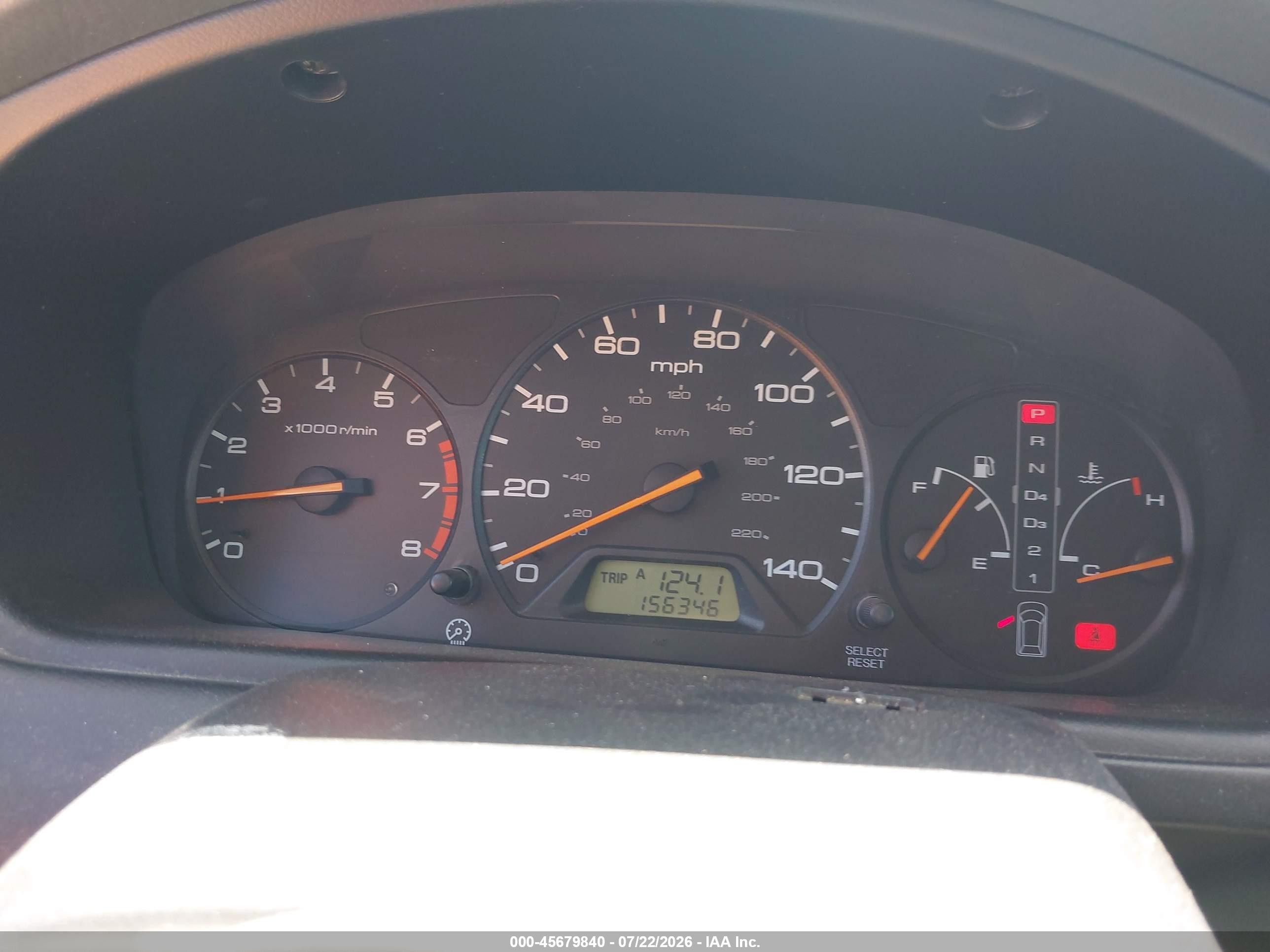 2001 Honda Odyssey Ex Green vin: 2HKRL18631H620441