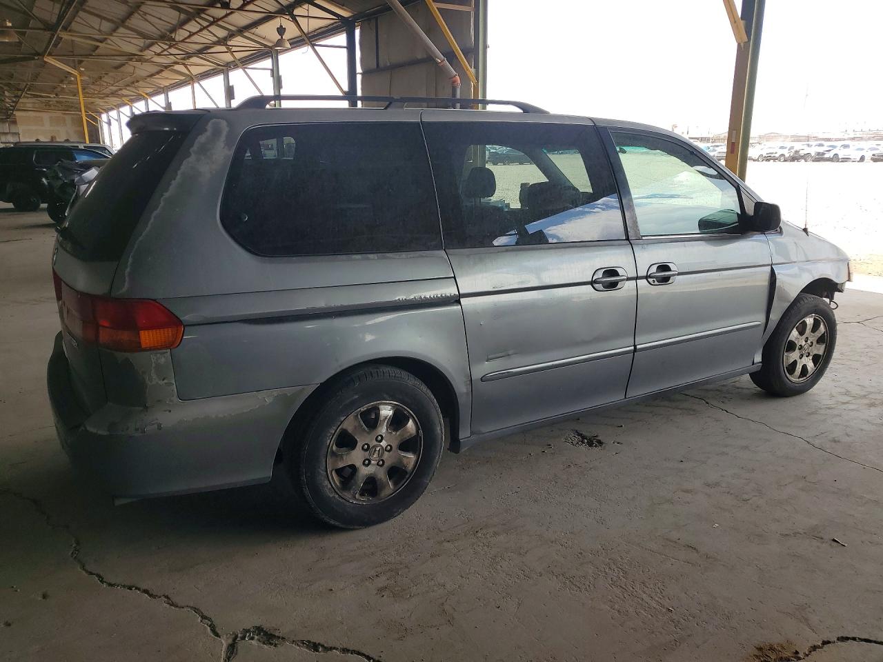 2002 Honda Odyssey Ex Gray vin: 2HKRL18632H522043
