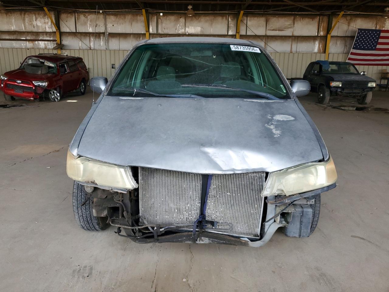 2002 Honda Odyssey Ex Gray vin: 2HKRL18632H522043