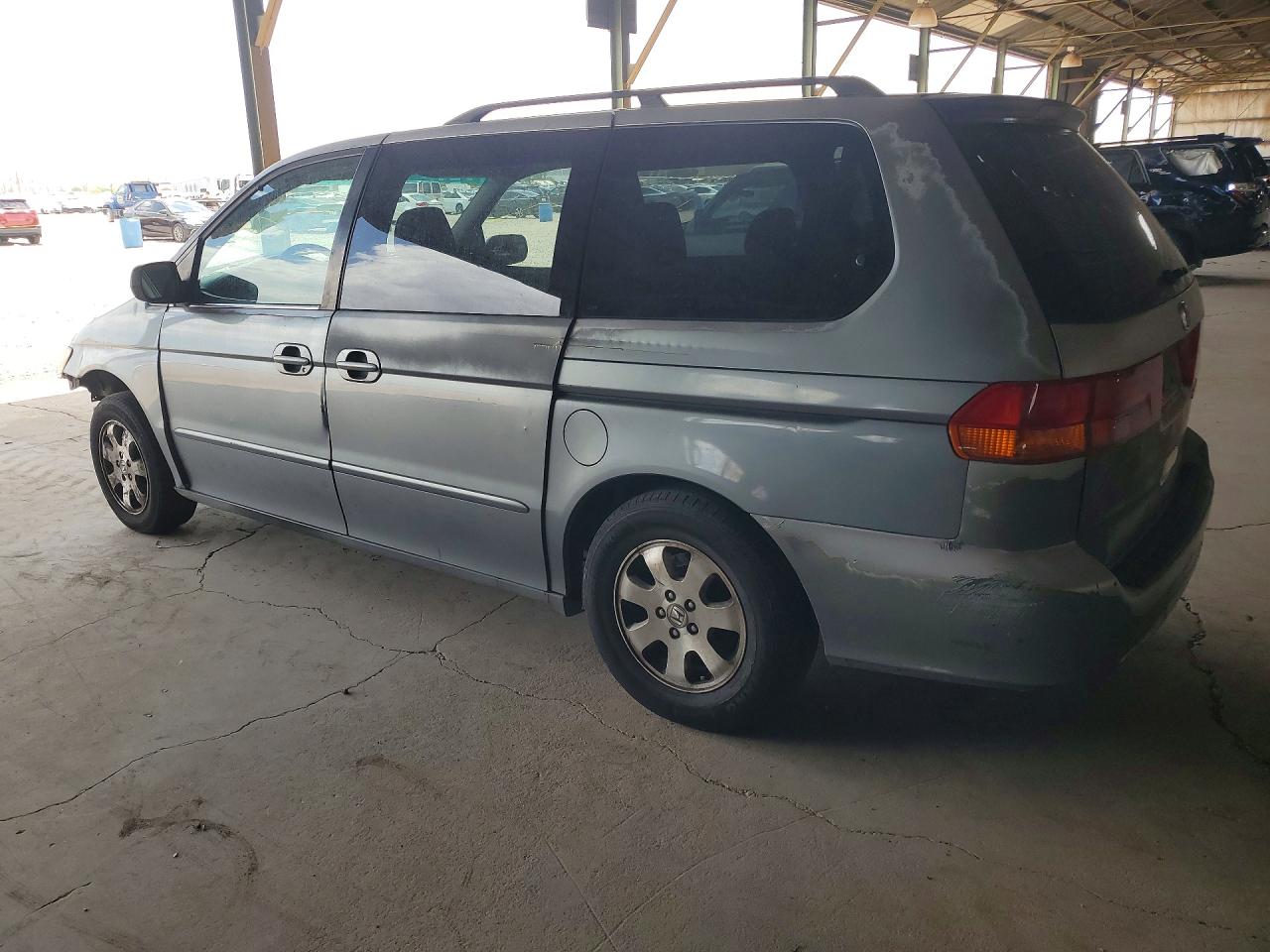 2002 Honda Odyssey Ex Gray vin: 2HKRL18632H522043