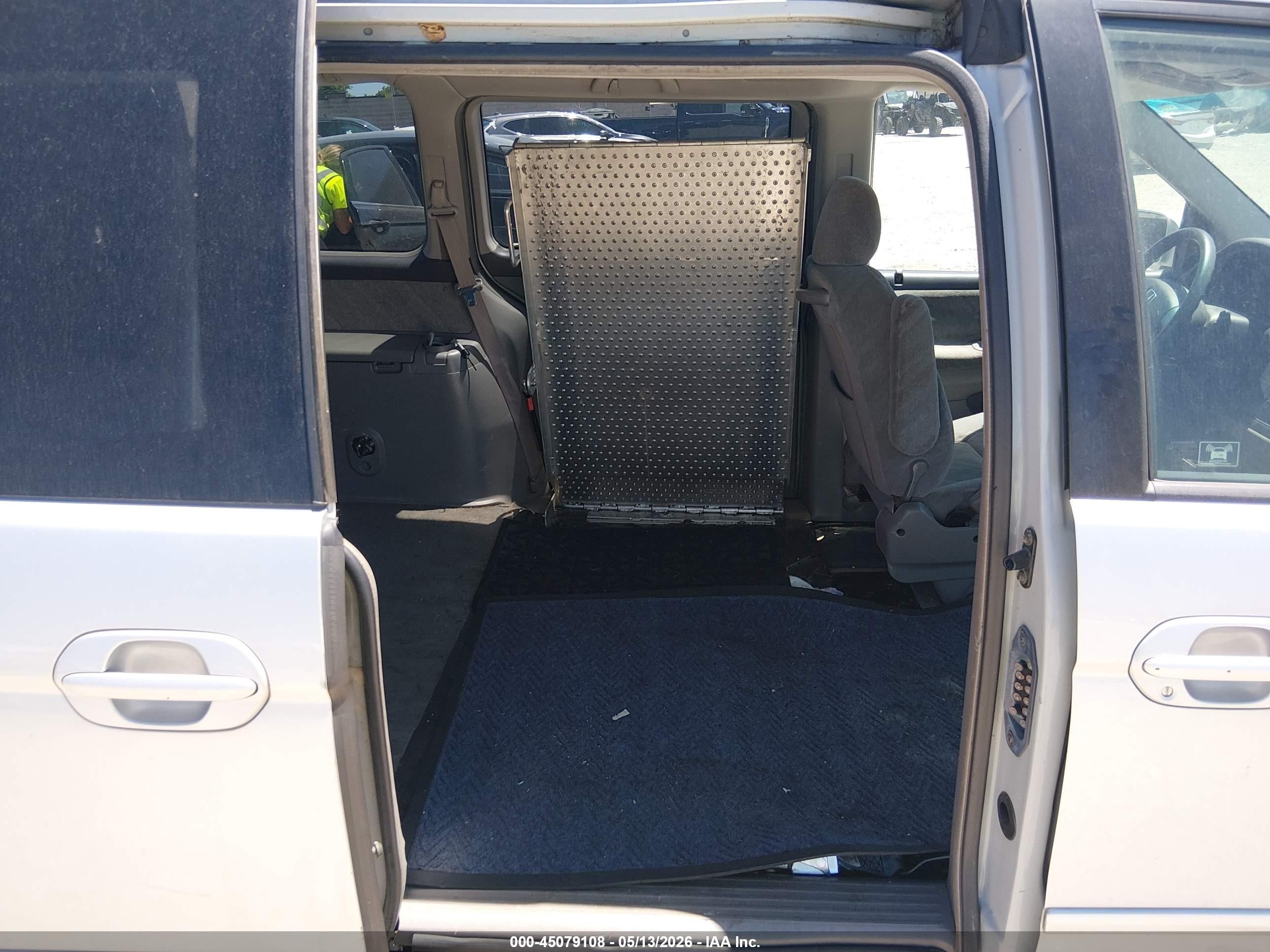 2002 Honda Odyssey Ex Silver vin: 2HKRL18632H547038