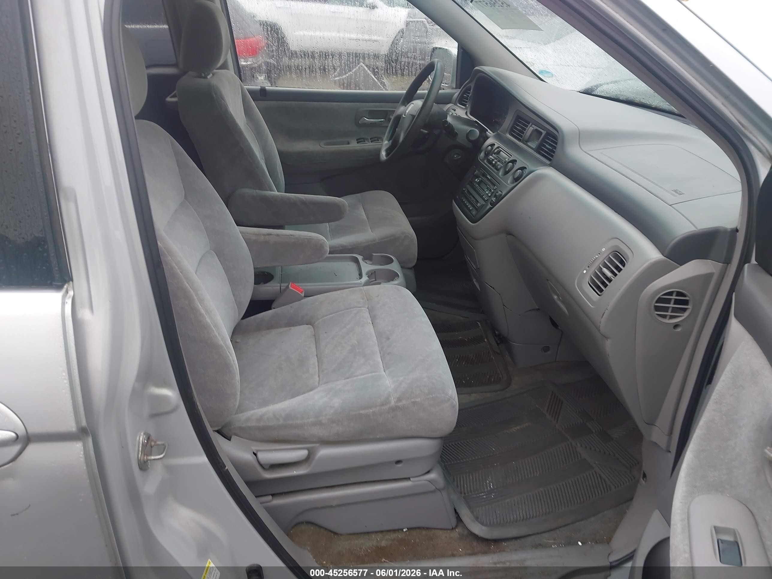 2002 Honda Odyssey Ex Silver vin: 2HKRL18632H571369