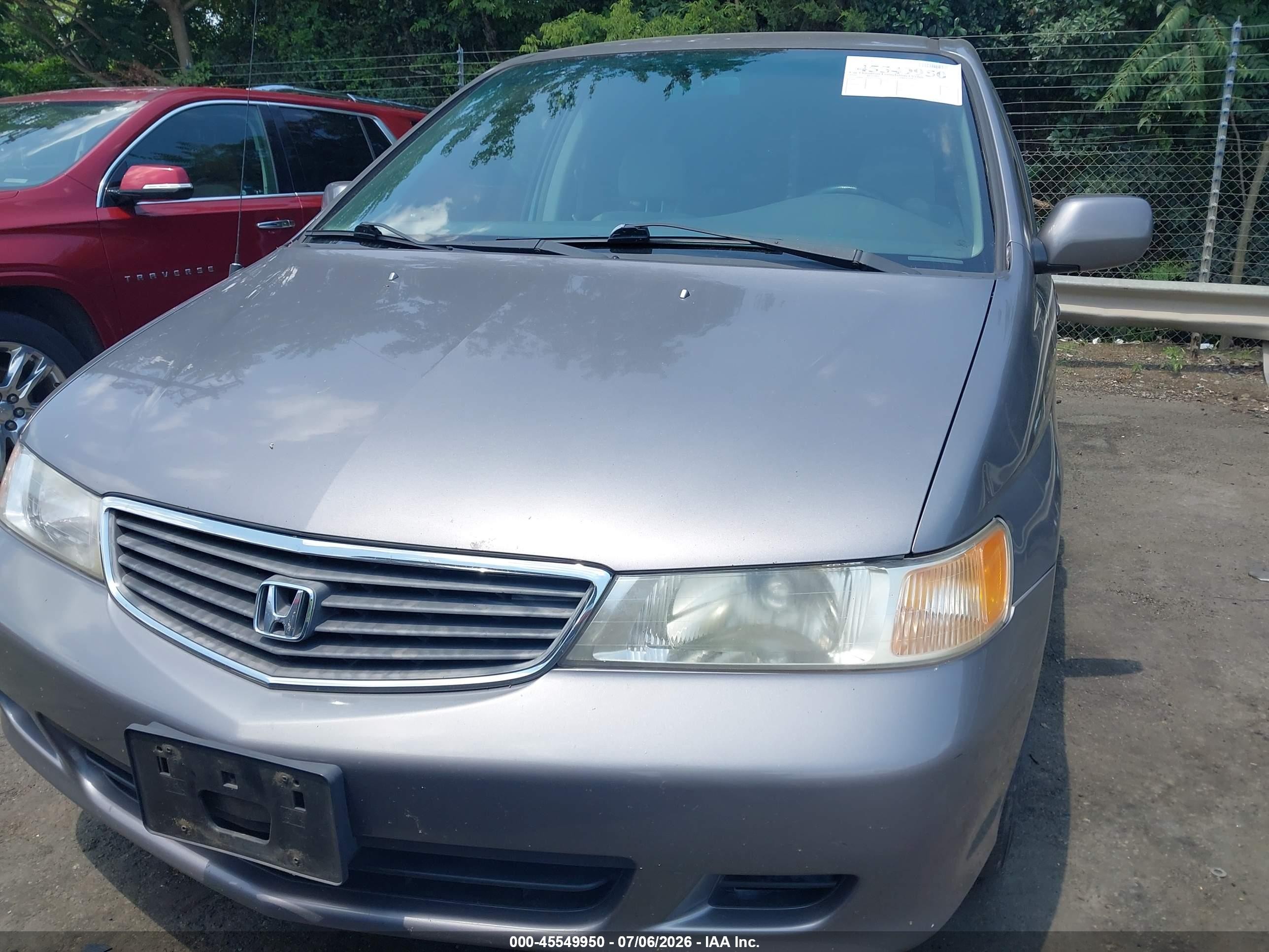 1999 Honda Odyssey Ex Серый vin: 2HKRL1863XH536399
