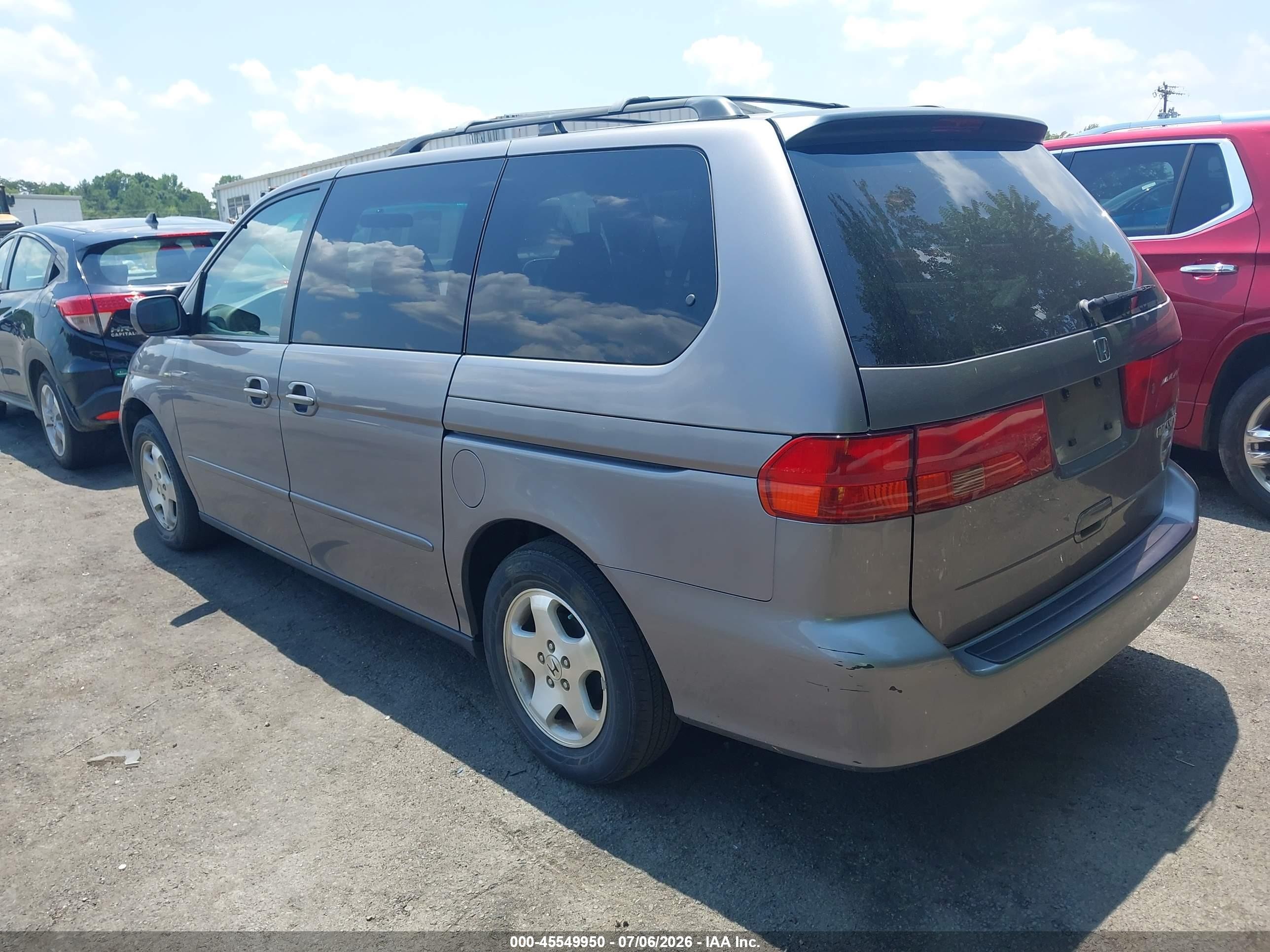 1999 Honda Odyssey Ex Серый vin: 2HKRL1863XH536399