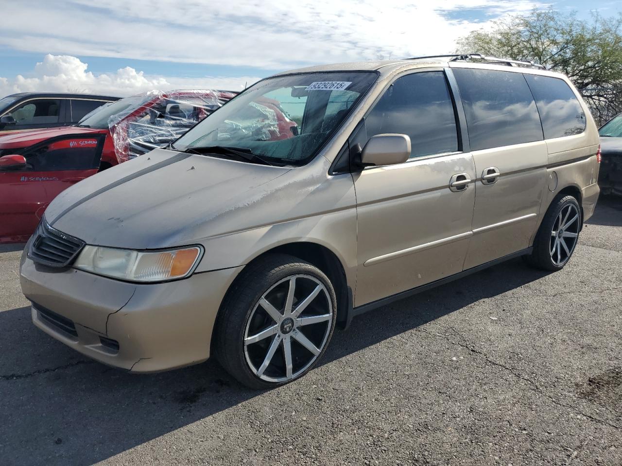 2000 Honda Odyssey Ex Gold vin: 2HKRL1863YH585152