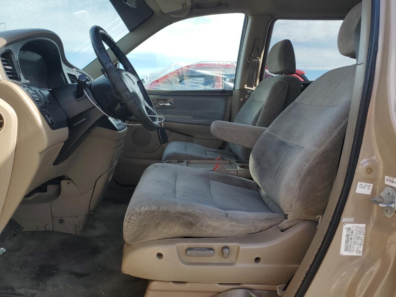 2000 Honda Odyssey Ex Gold vin: 2HKRL1863YH585152