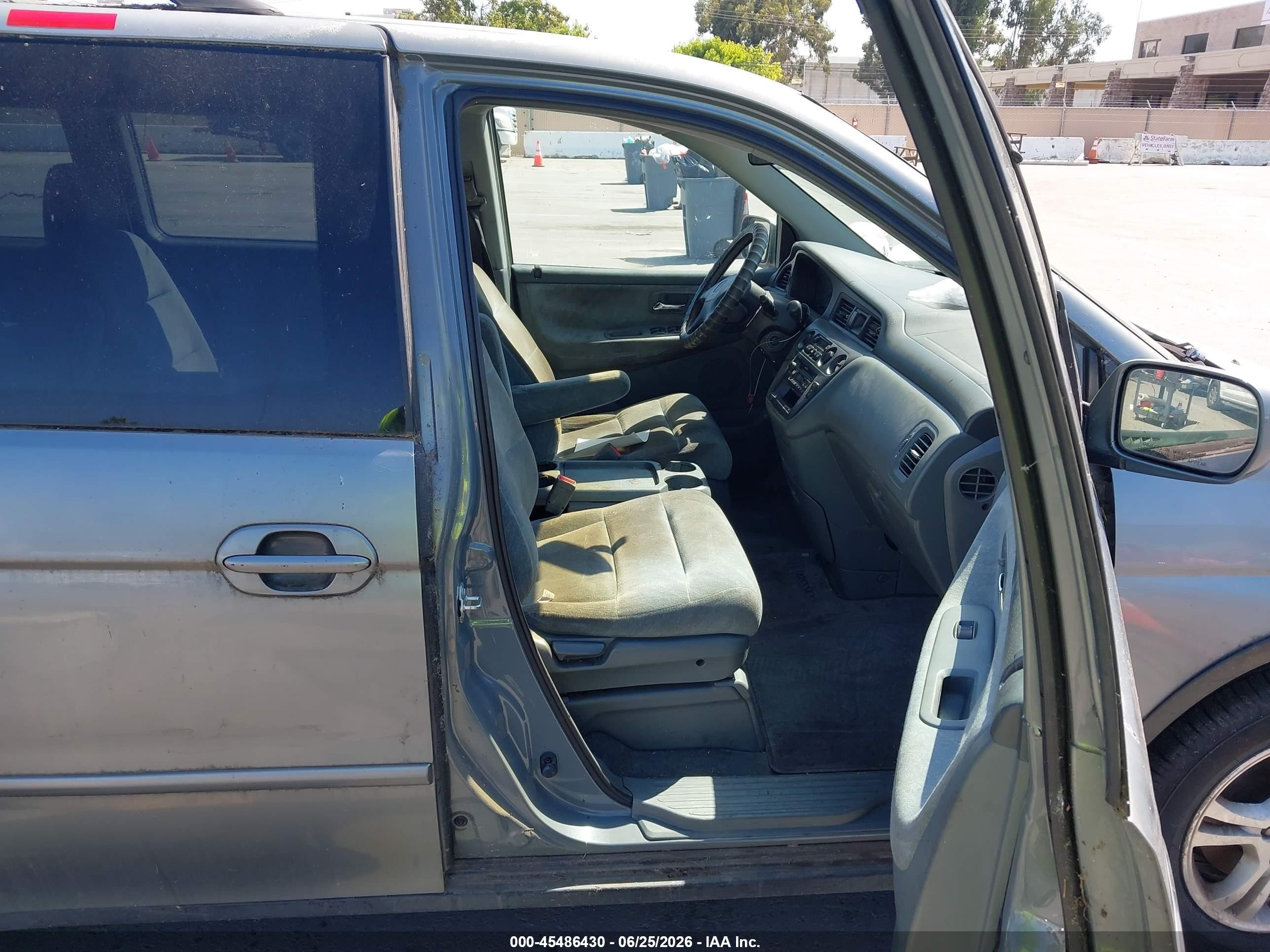2001 Honda Odyssey Ex Teal vin: 2HKRL18641H549282