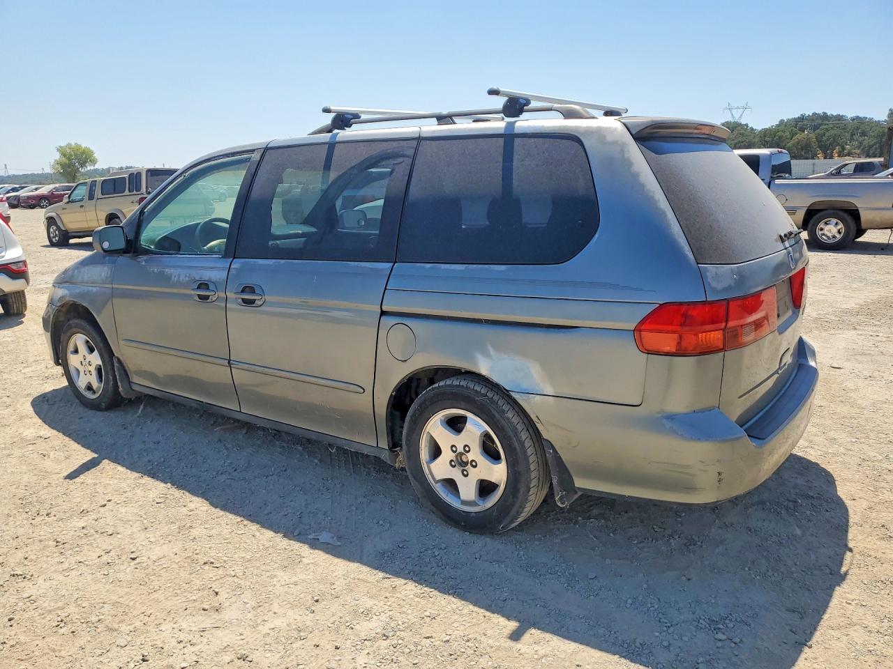 2001 Honda Odyssey Ex Gray vin: 2HKRL18641H579589