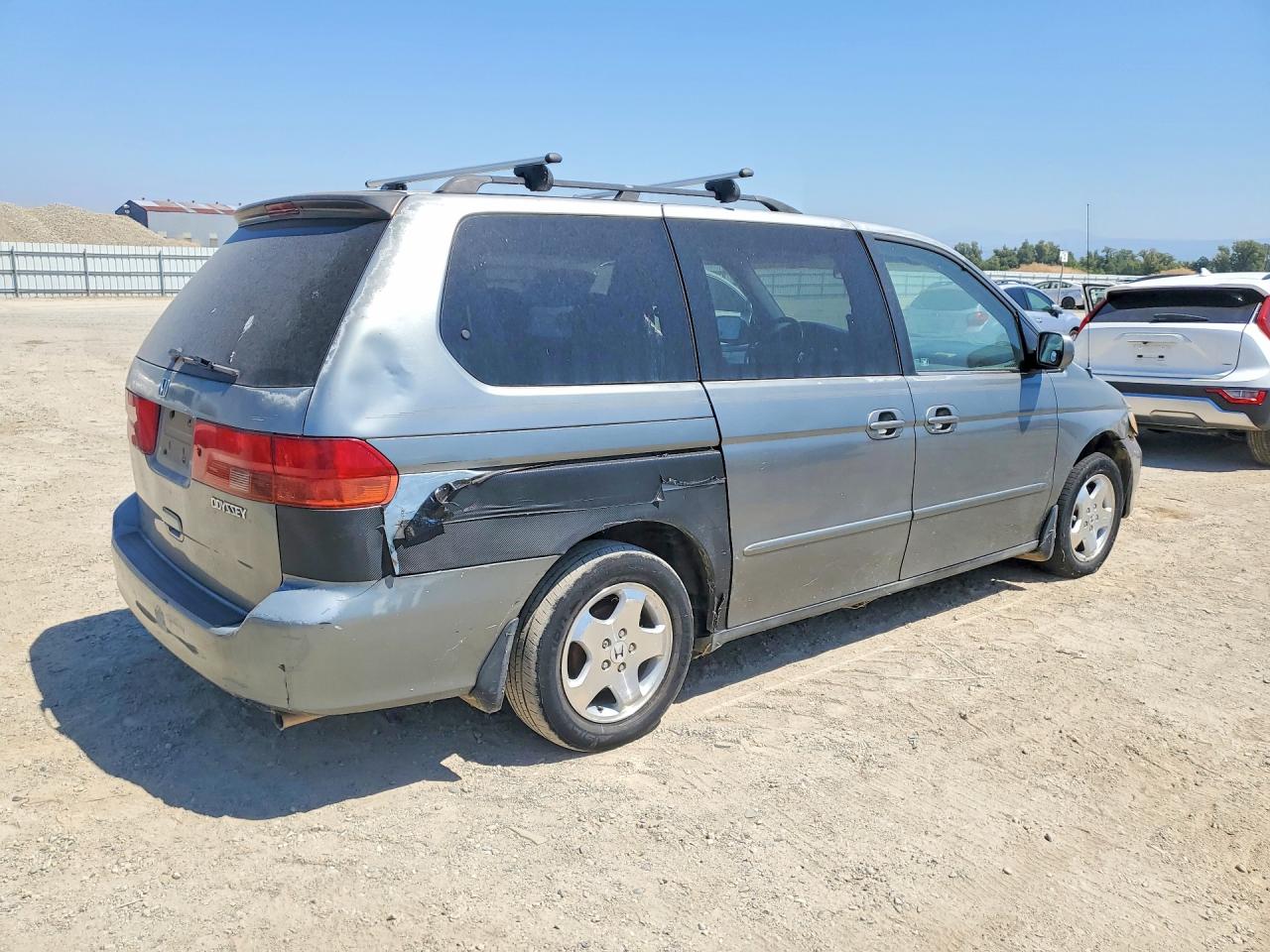 2001 Honda Odyssey Ex Gray vin: 2HKRL18641H579589