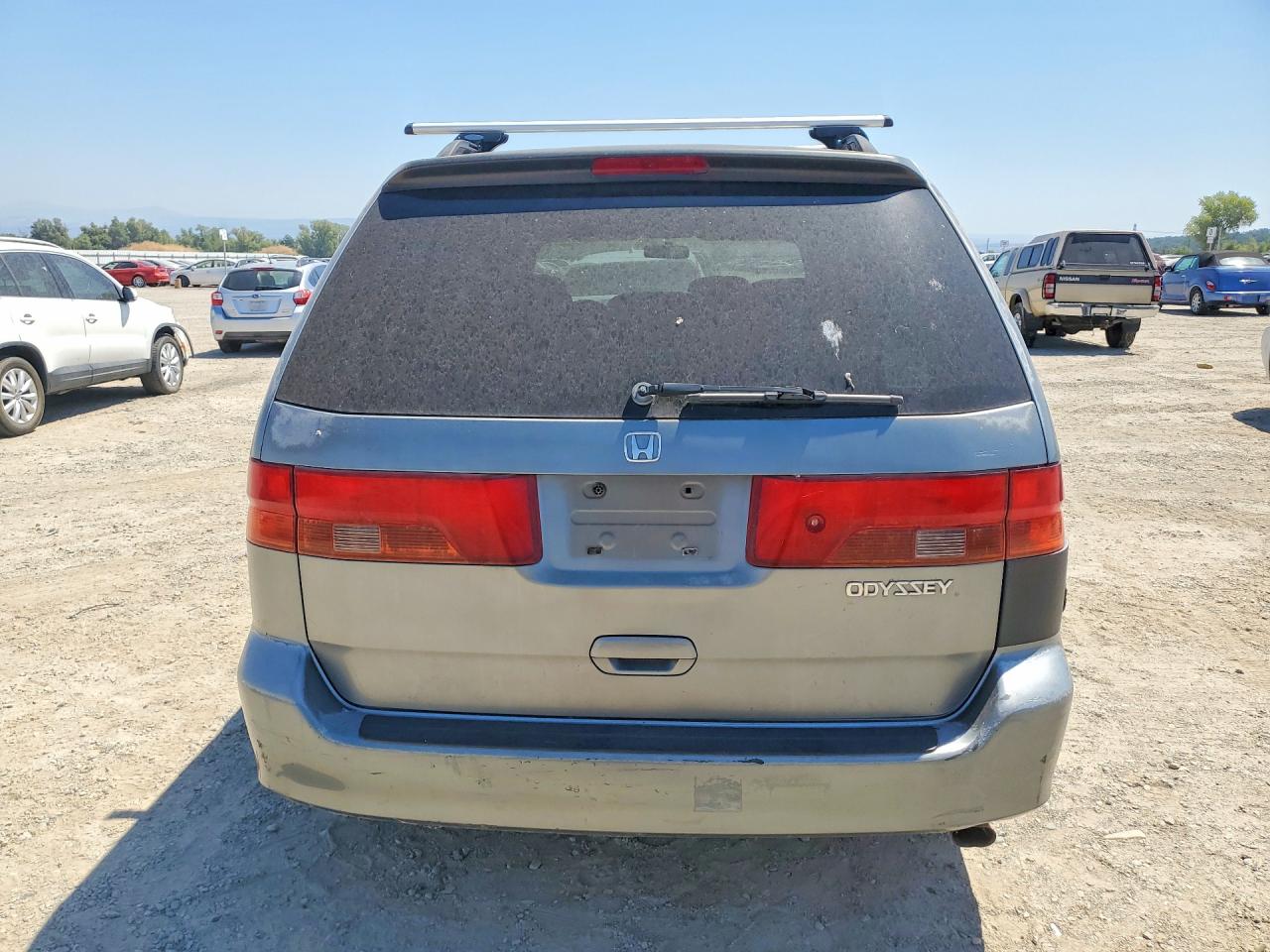 2001 Honda Odyssey Ex Gray vin: 2HKRL18641H579589