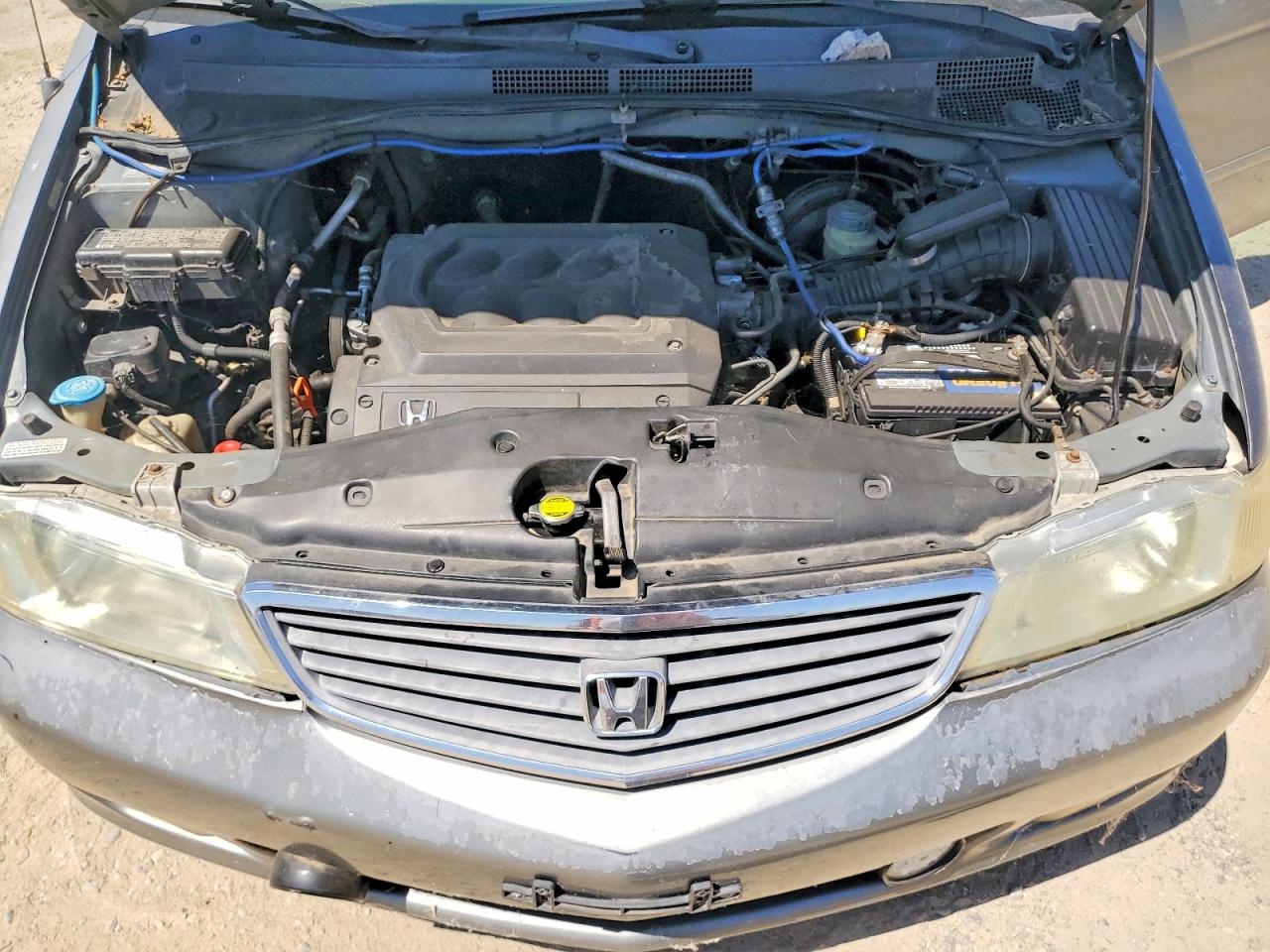 2001 Honda Odyssey Ex Gray vin: 2HKRL18641H579589