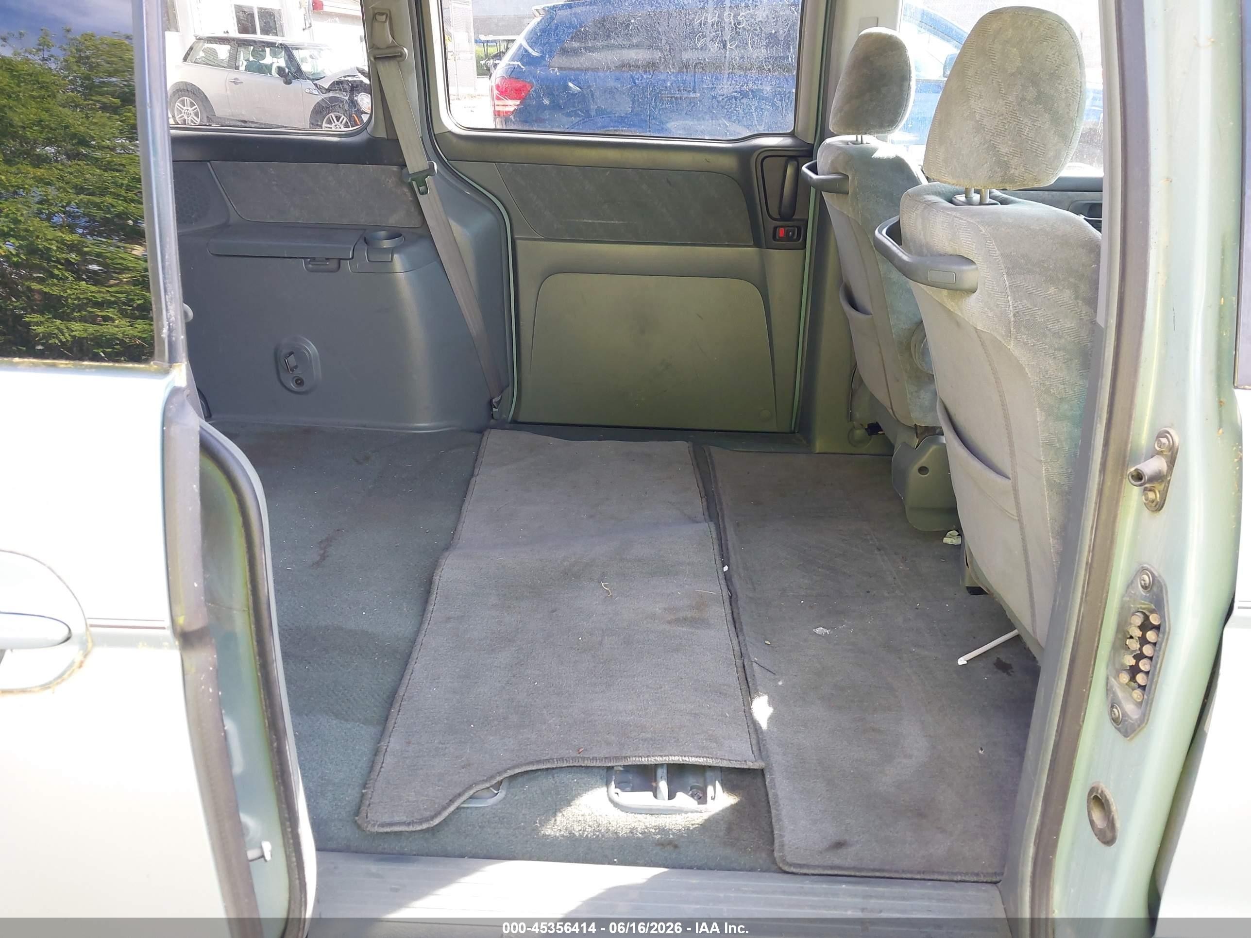 2002 Honda Odyssey Ex Light Blue vin: 2HKRL18642H580498