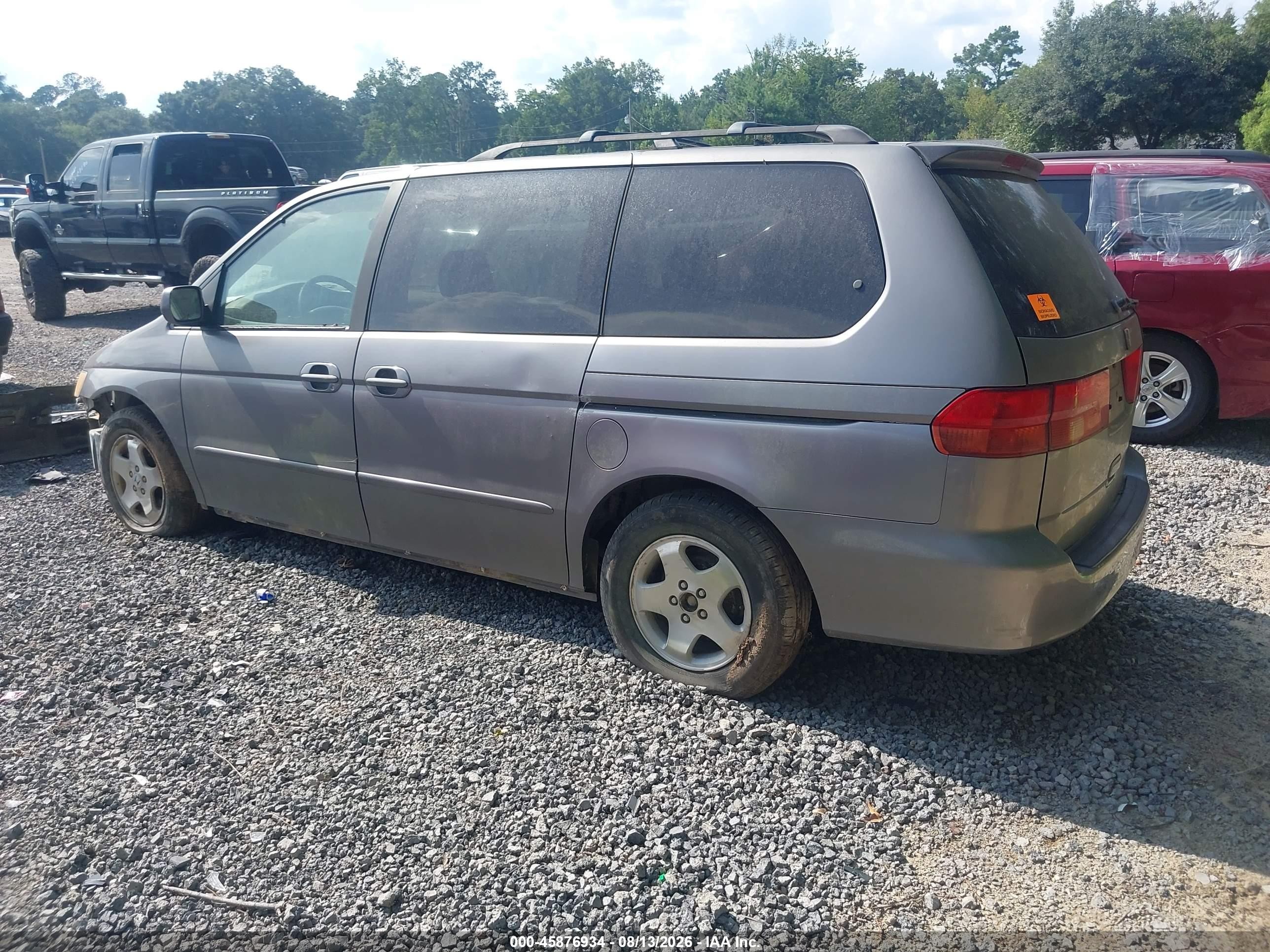 1999 Honda Odyssey Ex Gray vin: 2HKRL1864XH529560