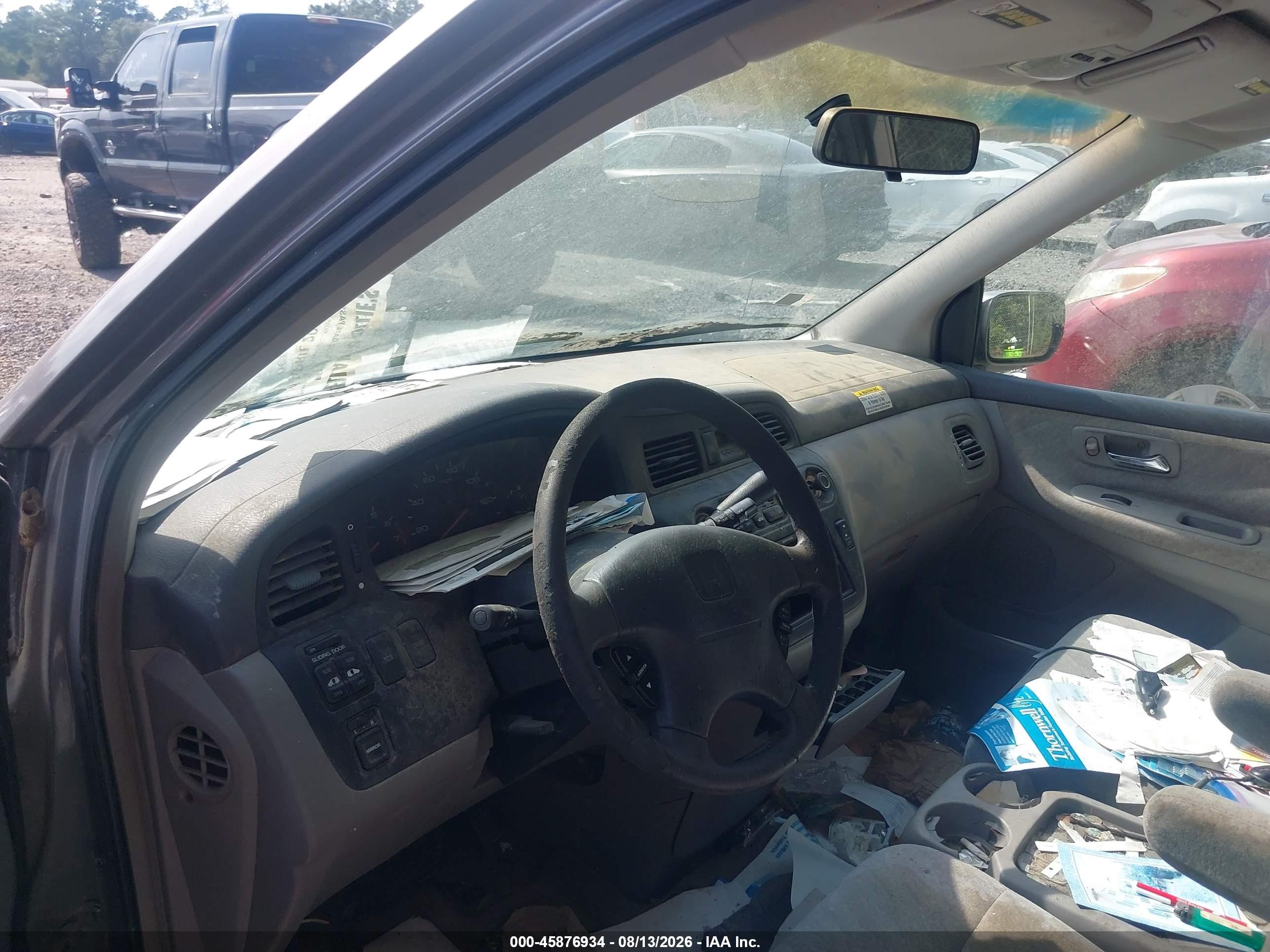 1999 Honda Odyssey Ex Gray vin: 2HKRL1864XH529560