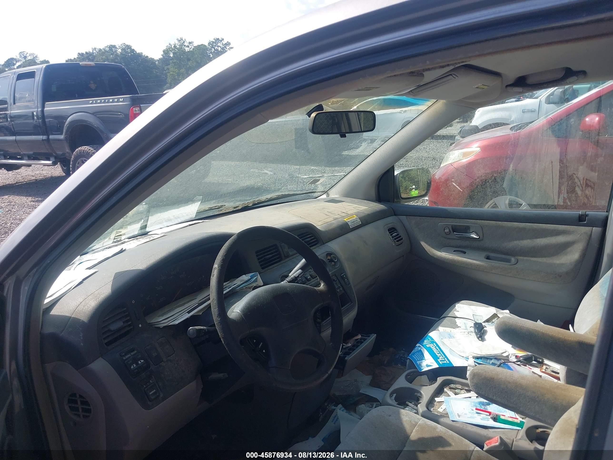 1999 Honda Odyssey Ex Gray vin: 2HKRL1864XH529560