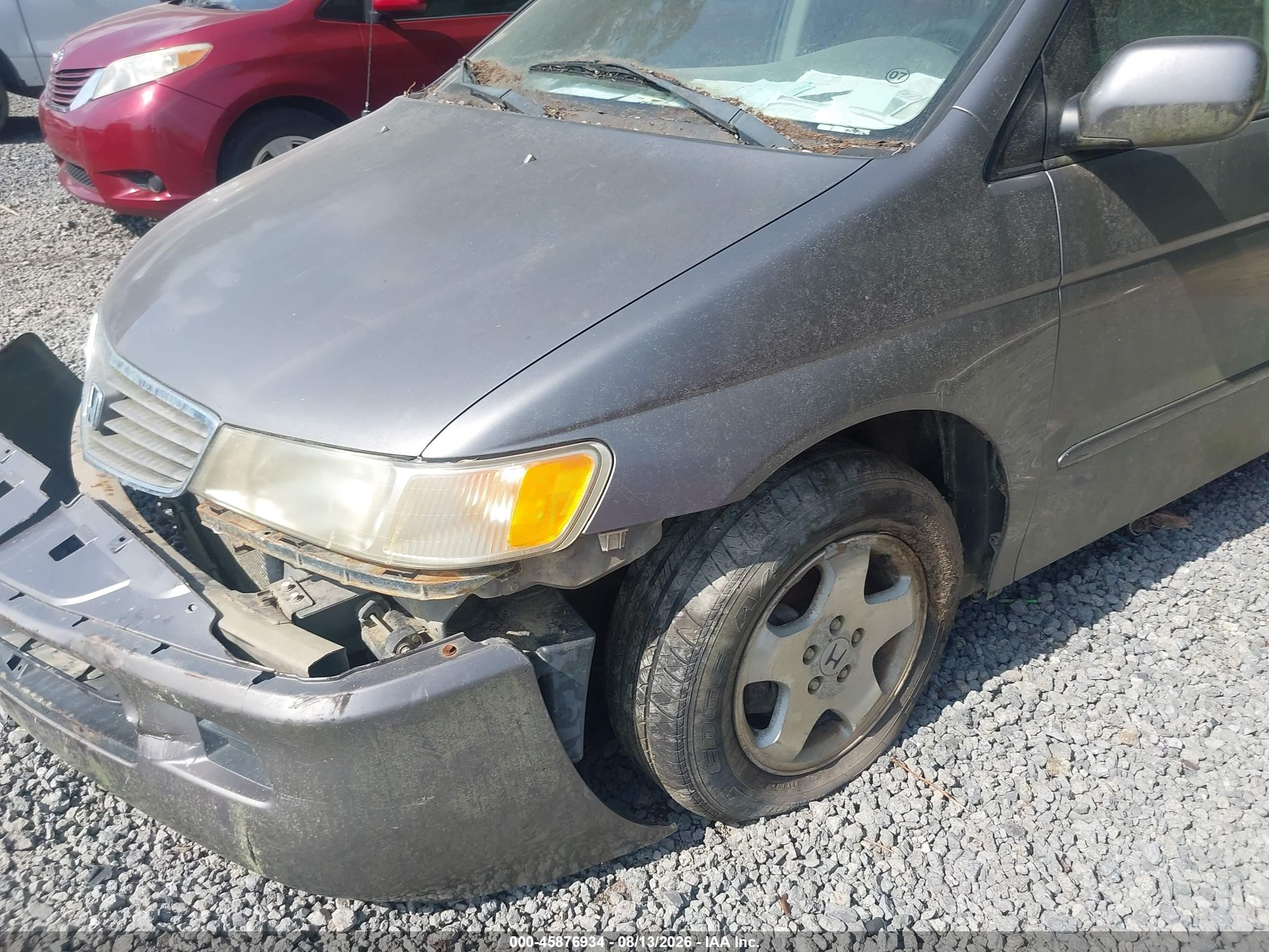 1999 Honda Odyssey Ex Gray vin: 2HKRL1864XH529560