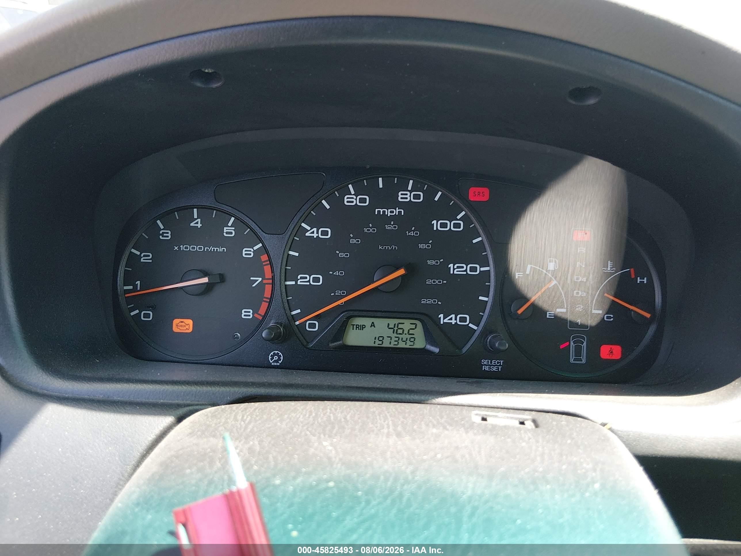 2001 Honda Odyssey Ex Beige vin: 2HKRL18651H544527