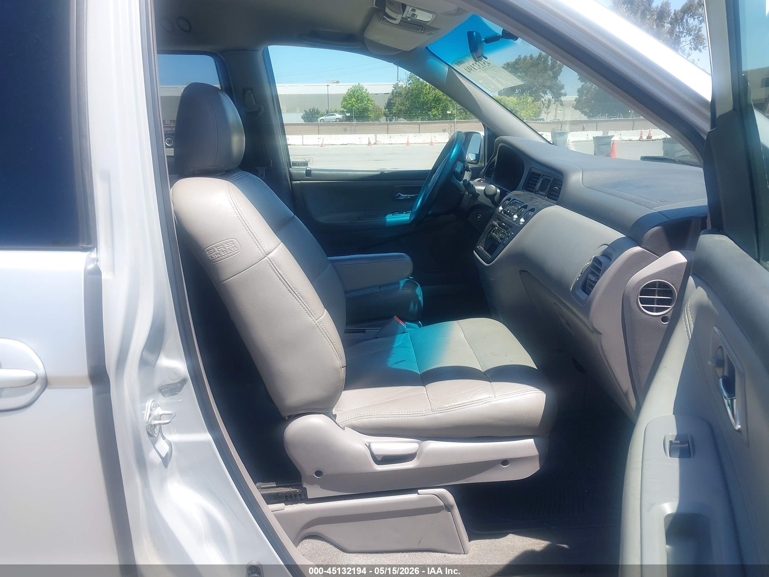 2002 Honda Odyssey Ex Silver vin: 2HKRL18652H530726