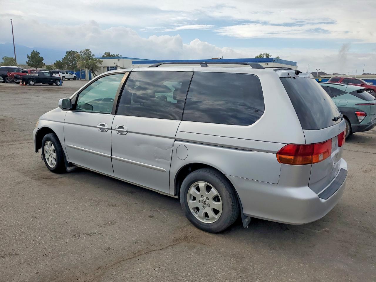 2002 Honda Odyssey Ex Silver vin: 2HKRL18652H547011