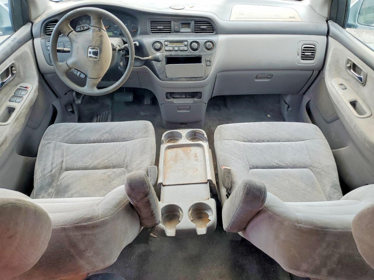 2002 Honda Odyssey Ex Silver vin: 2HKRL18652H547011