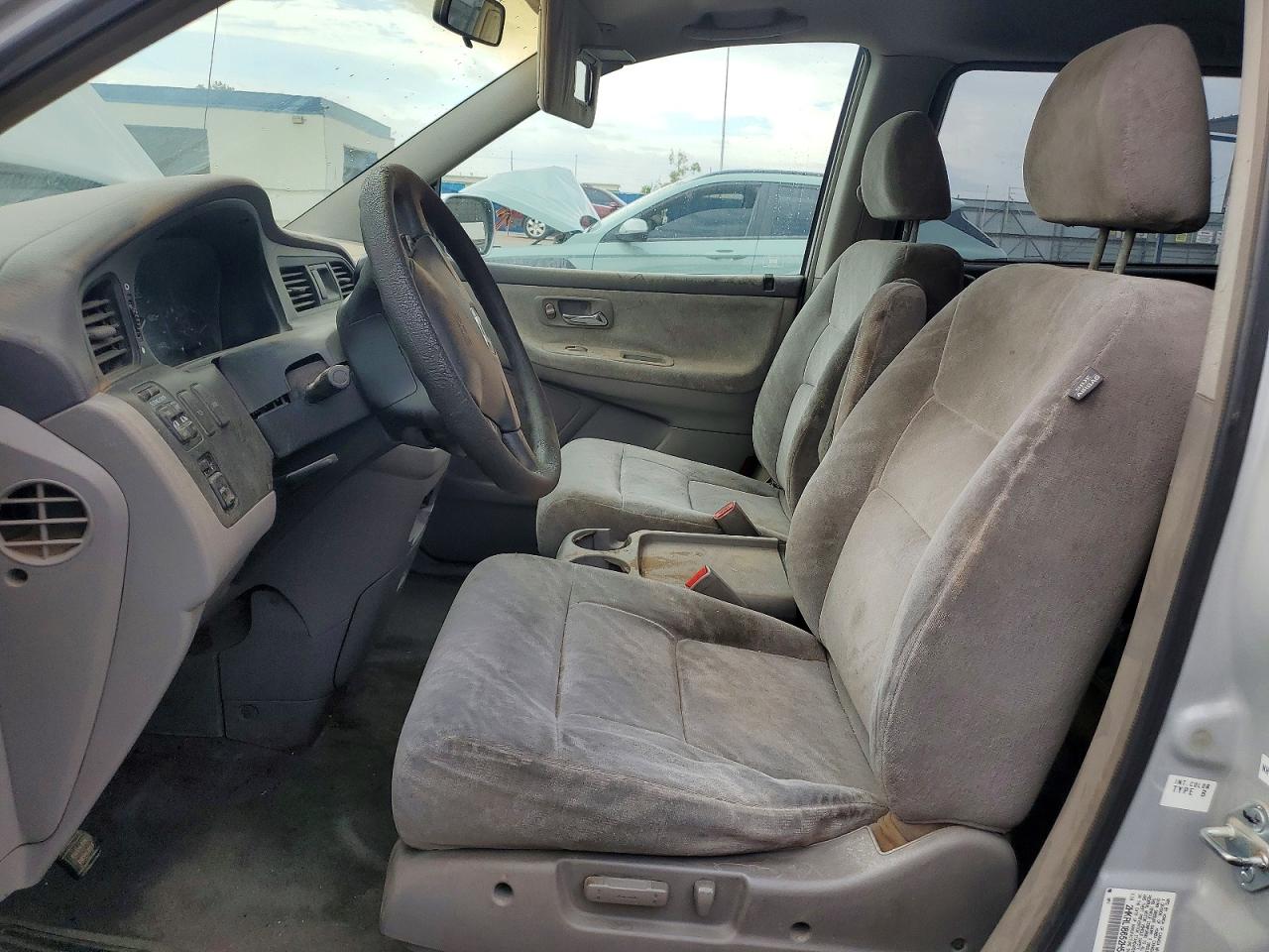 2002 Honda Odyssey Ex Silver vin: 2HKRL18652H547011