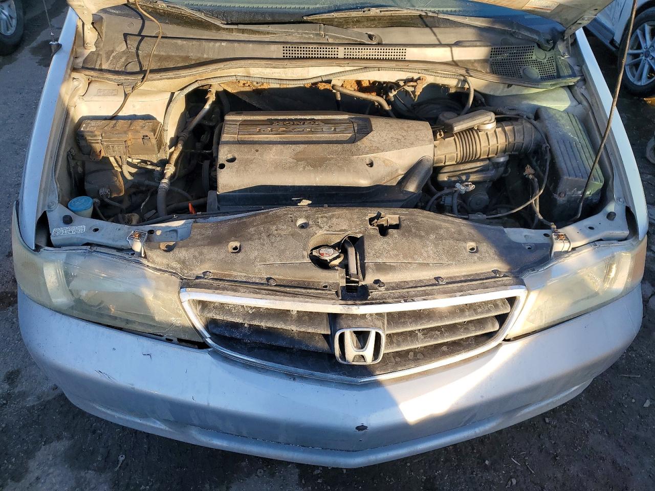 2002 Honda Odyssey Ex Silver vin: 2HKRL18652H578601