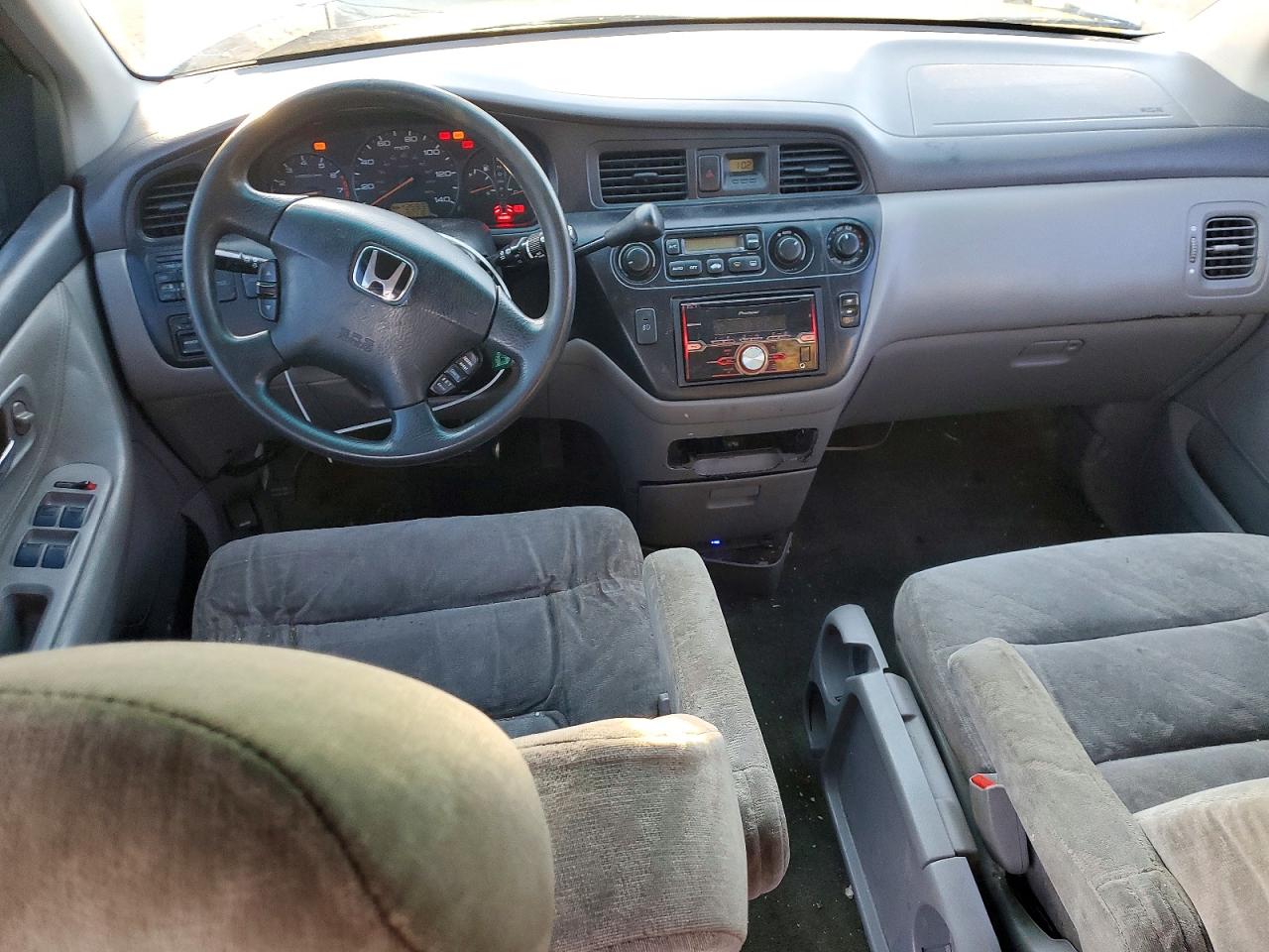 2002 Honda Odyssey Ex Silver vin: 2HKRL18652H578601