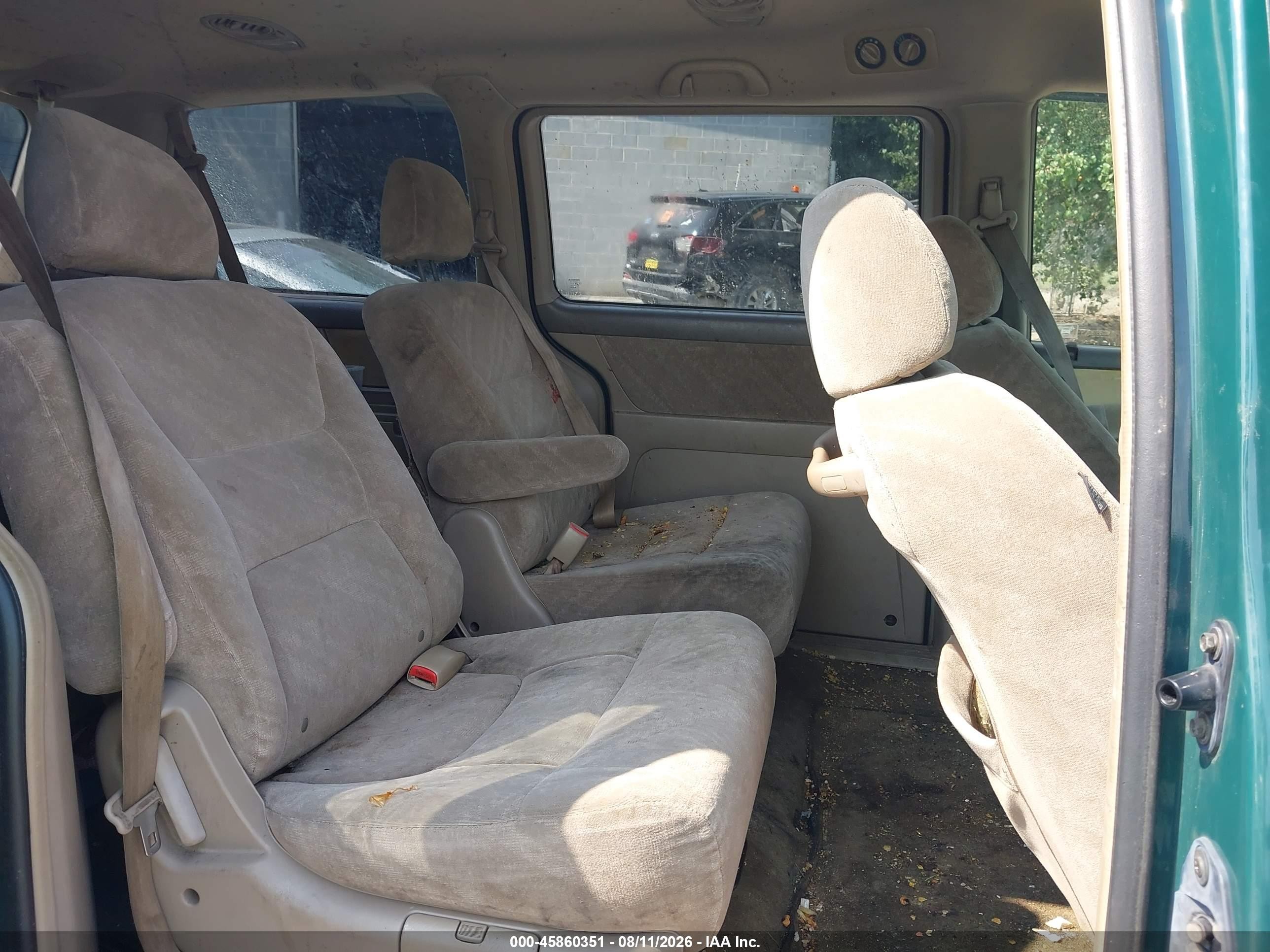 2002 Honda Odyssey Ex Green vin: 2HKRL18662H525308