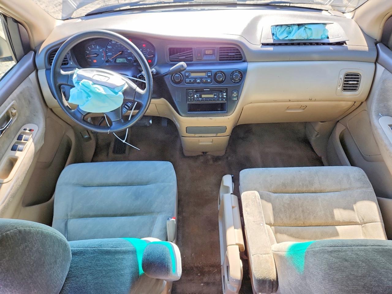 2000 Honda Odyssey Ex Tan vin: 2HKRL1866YH601361
