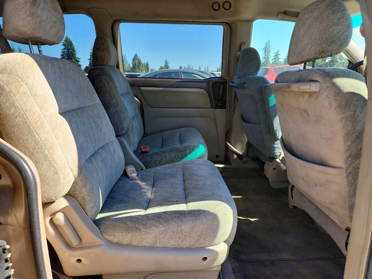2000 Honda Odyssey Ex Tan vin: 2HKRL1866YH601361