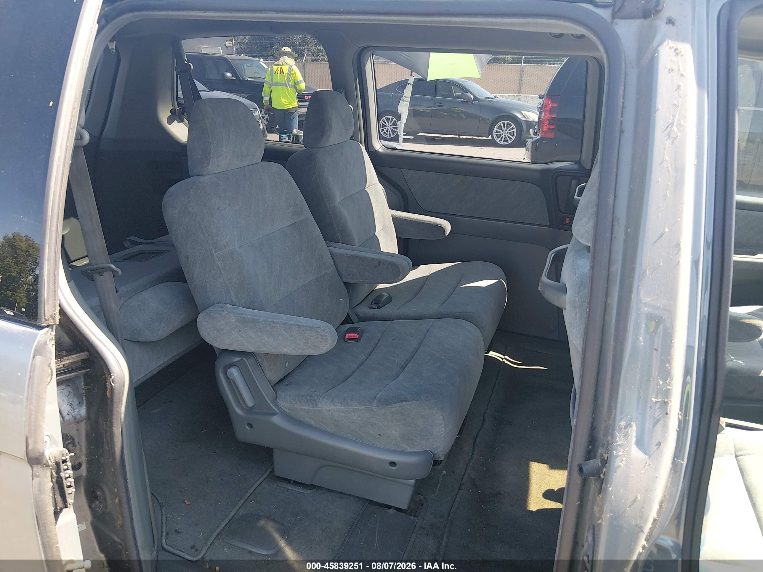 2001 Honda Odyssey Ex Light Blue vin: 2HKRL18671H598945